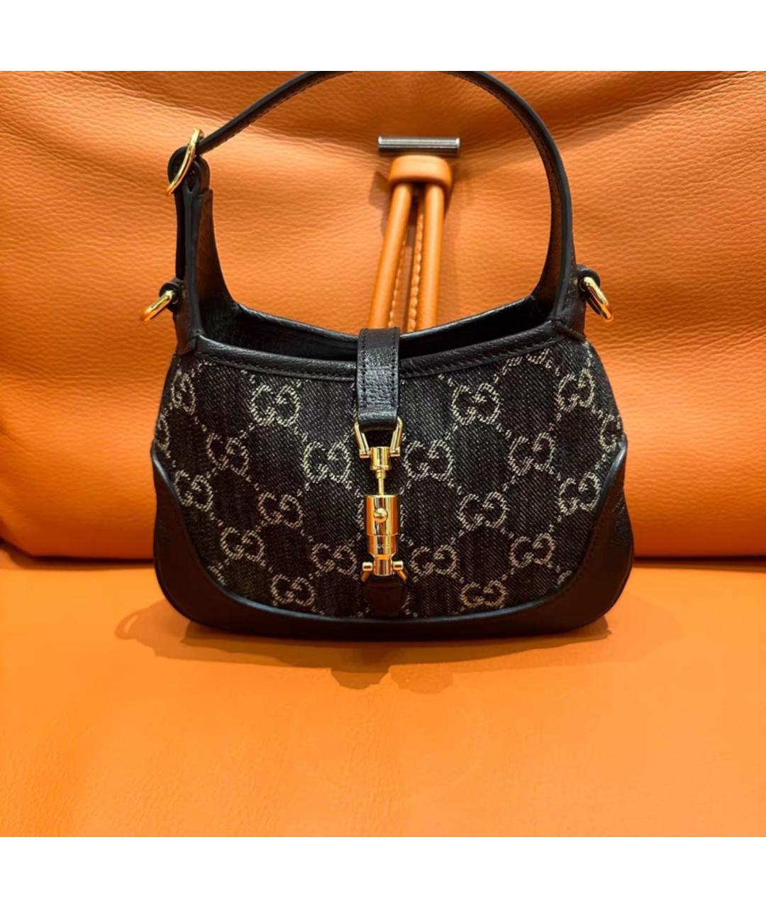 GUCCI Черная сумка через плечо, фото 7