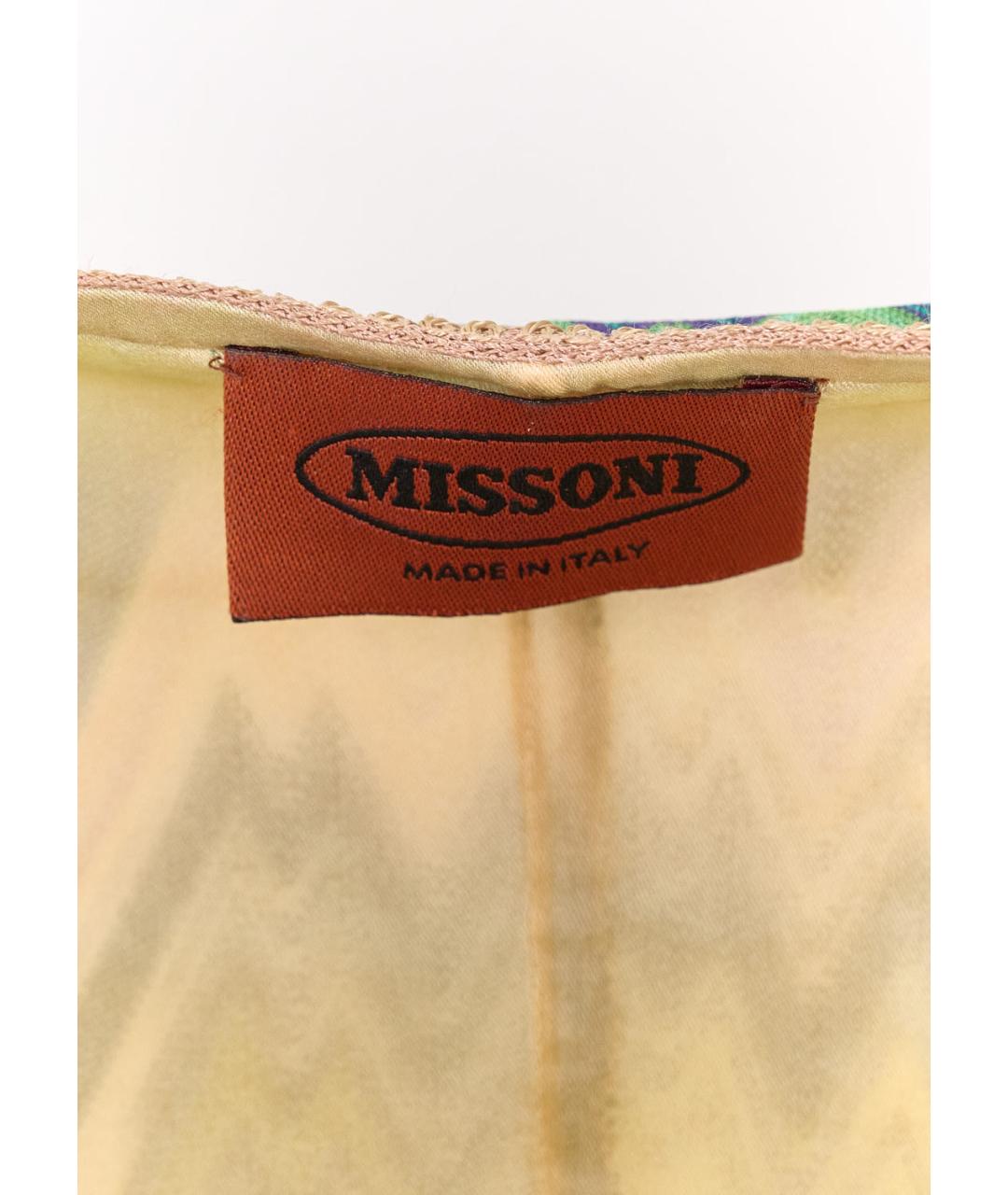 MISSONI Мульти вискозное повседневное платье, фото 3
