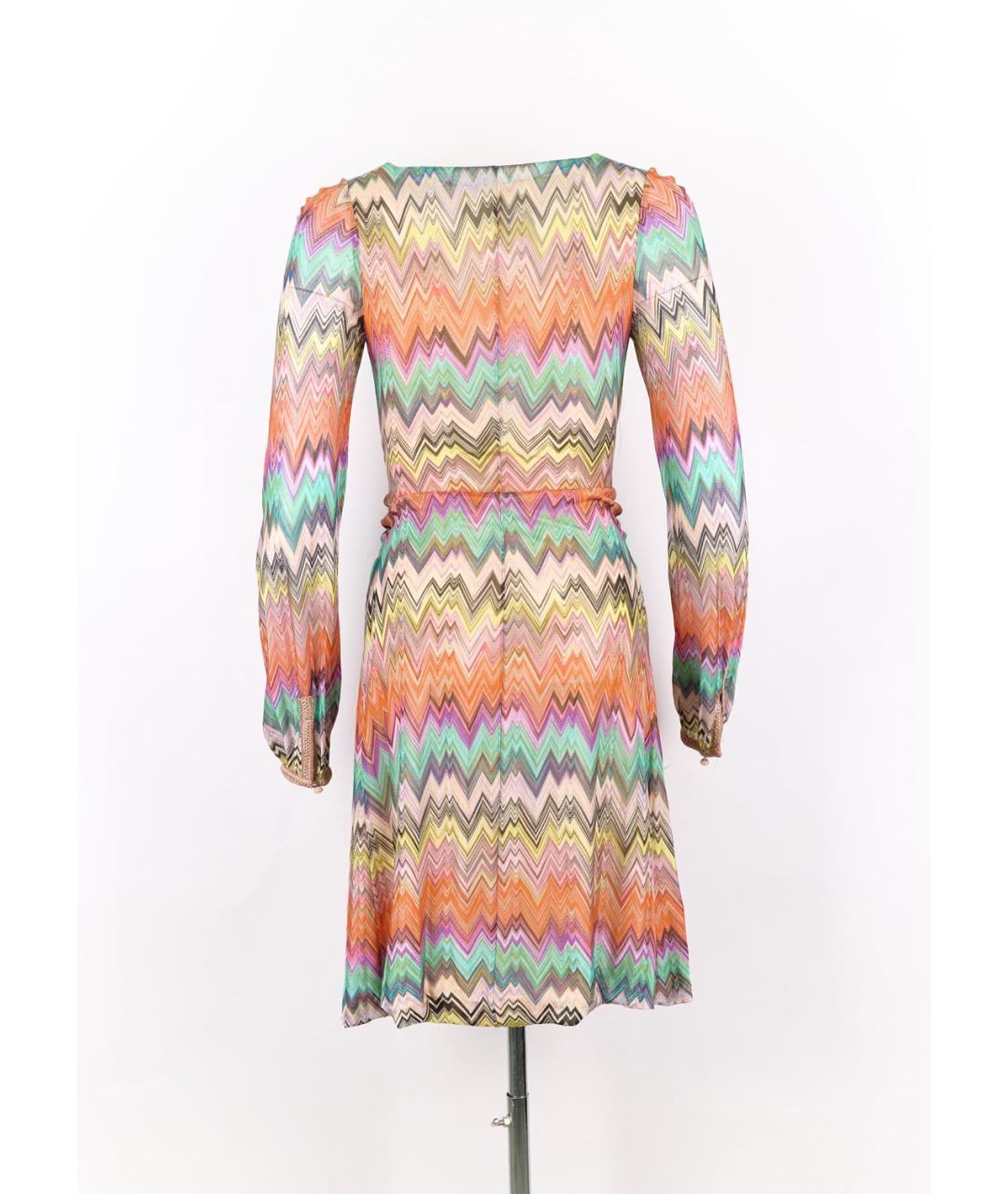 MISSONI Мульти вискозное повседневное платье, фото 2