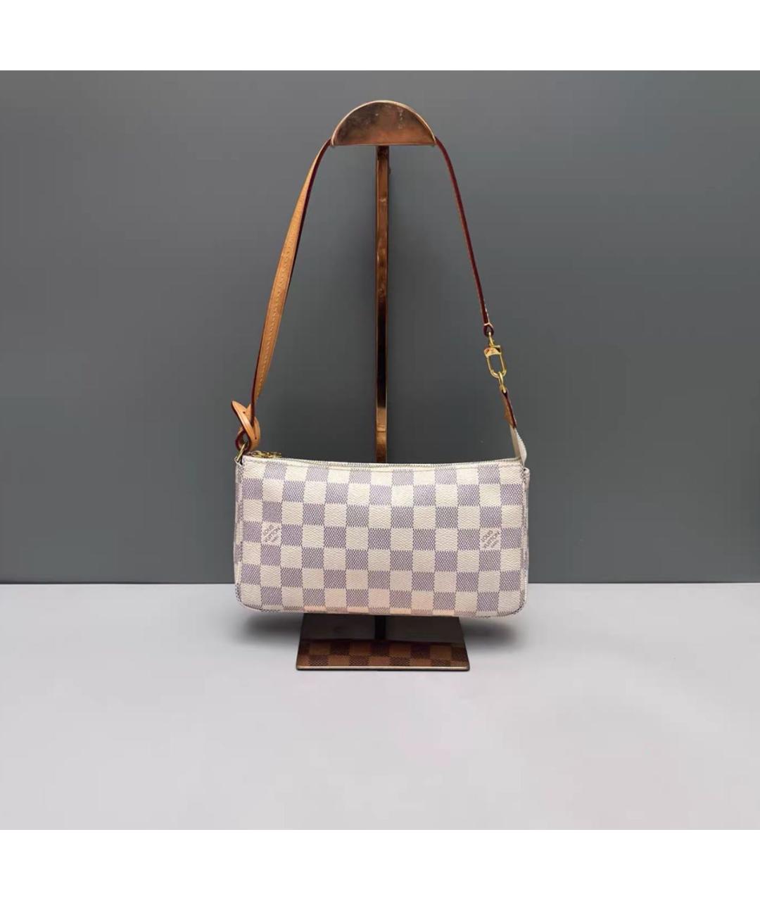 LOUIS VUITTON Бежевая сумка через плечо, фото 2