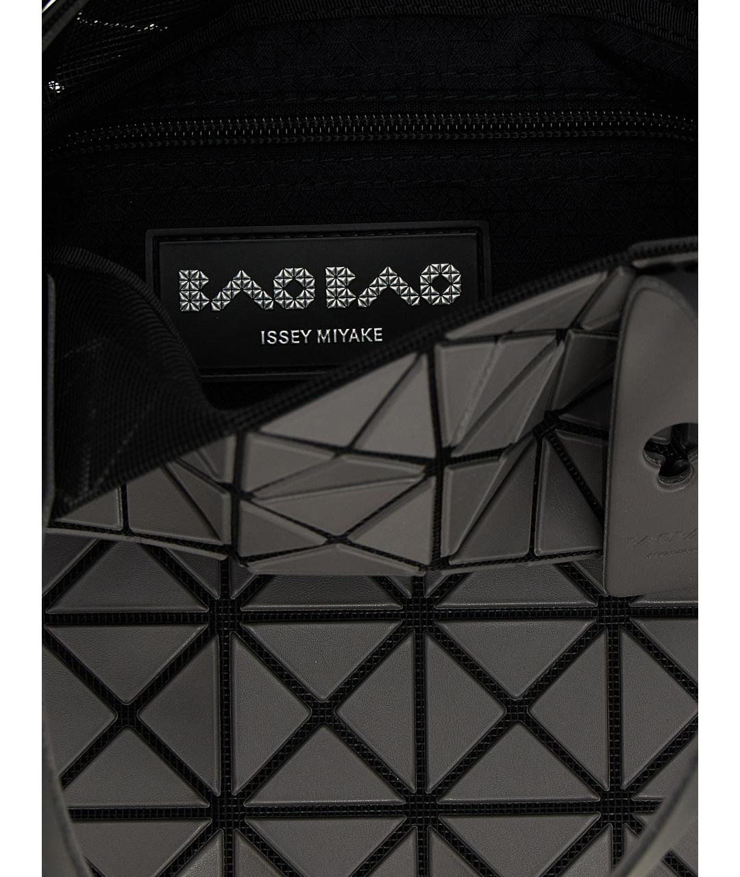 BAO BAO ISSEY MIYAKE Серая синтетическая сумка тоут, фото 4
