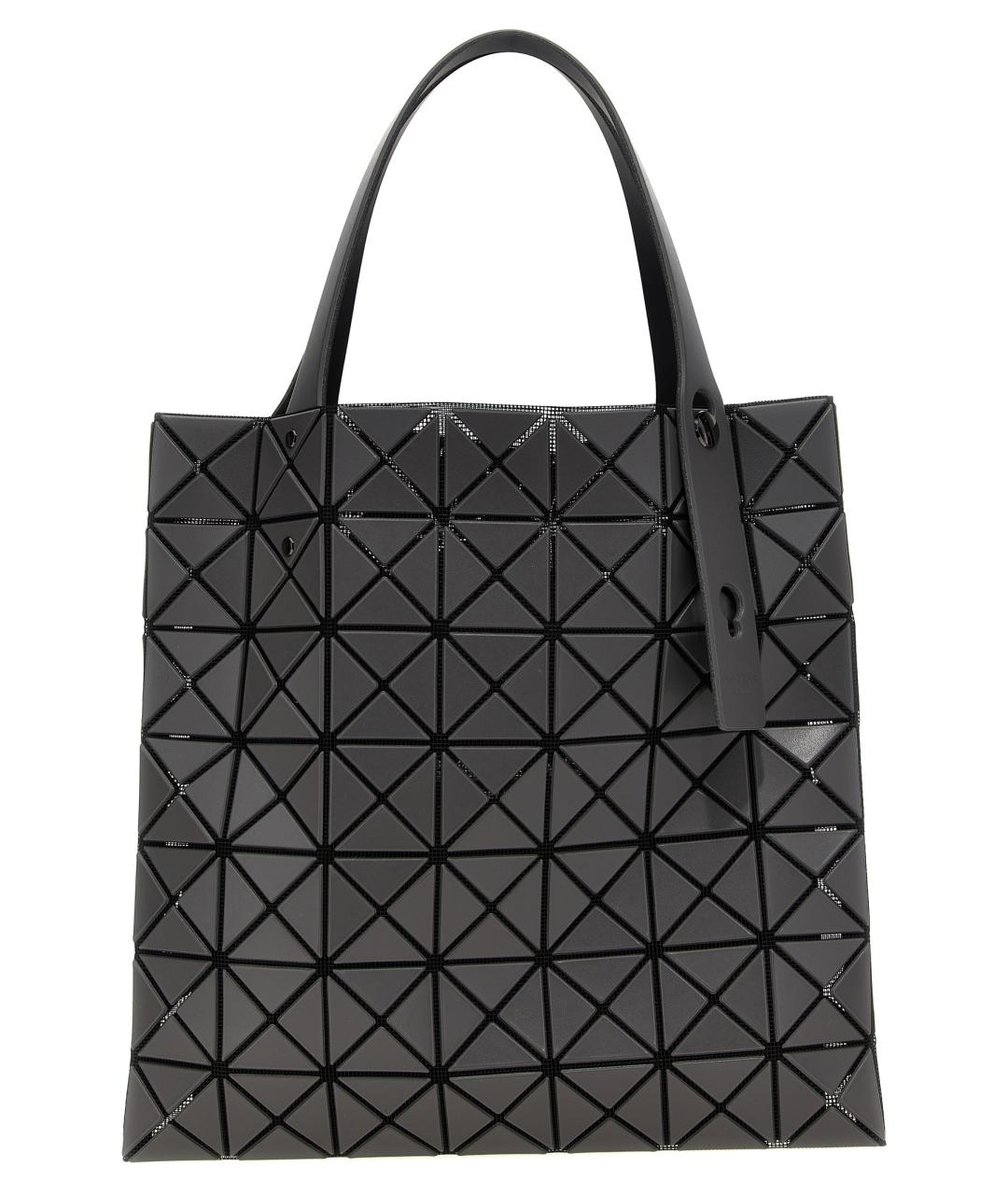 BAO BAO ISSEY MIYAKE Серая синтетическая сумка тоут, фото 1