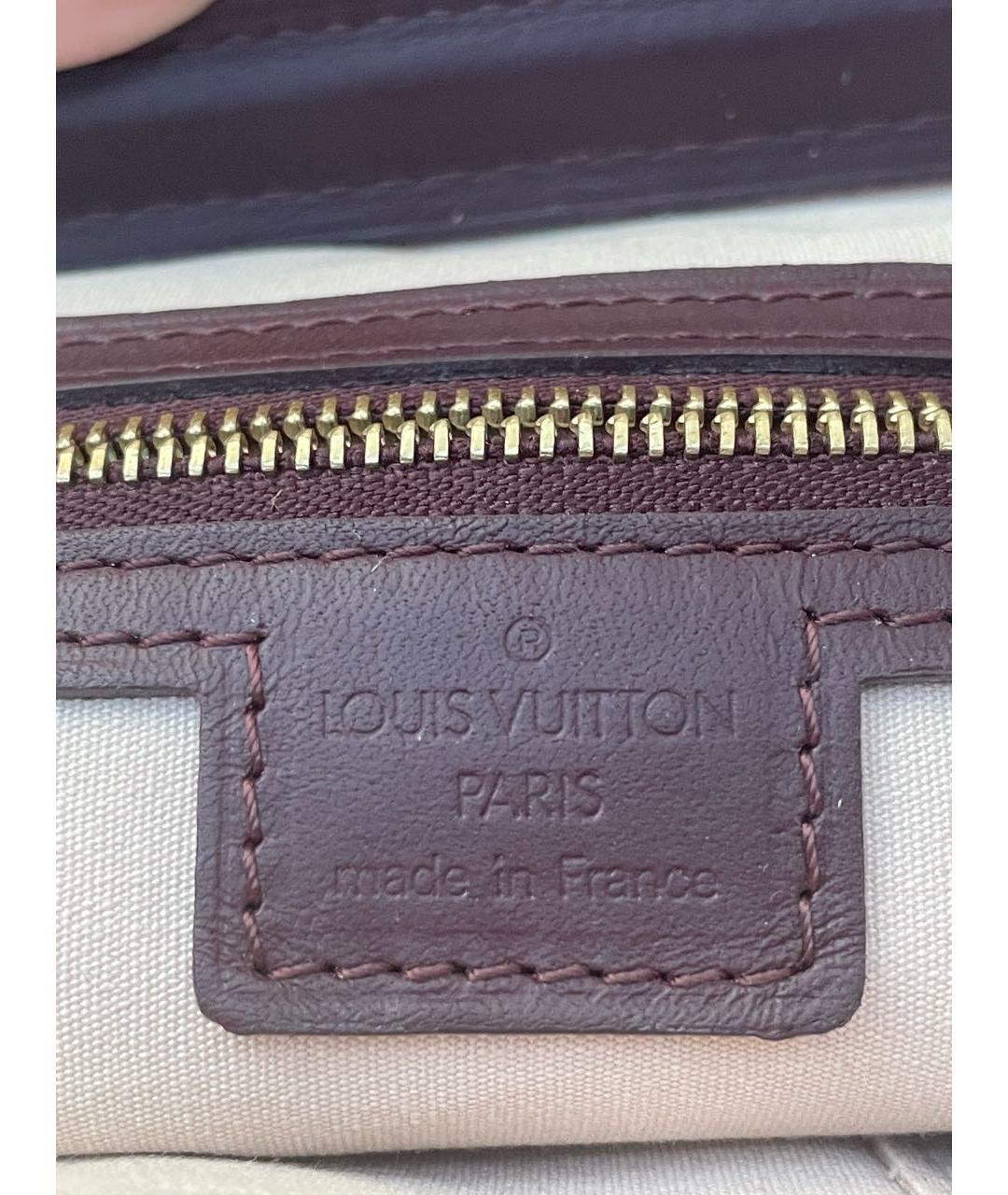 LOUIS VUITTON Розовая деним сумка с короткими ручками, фото 5