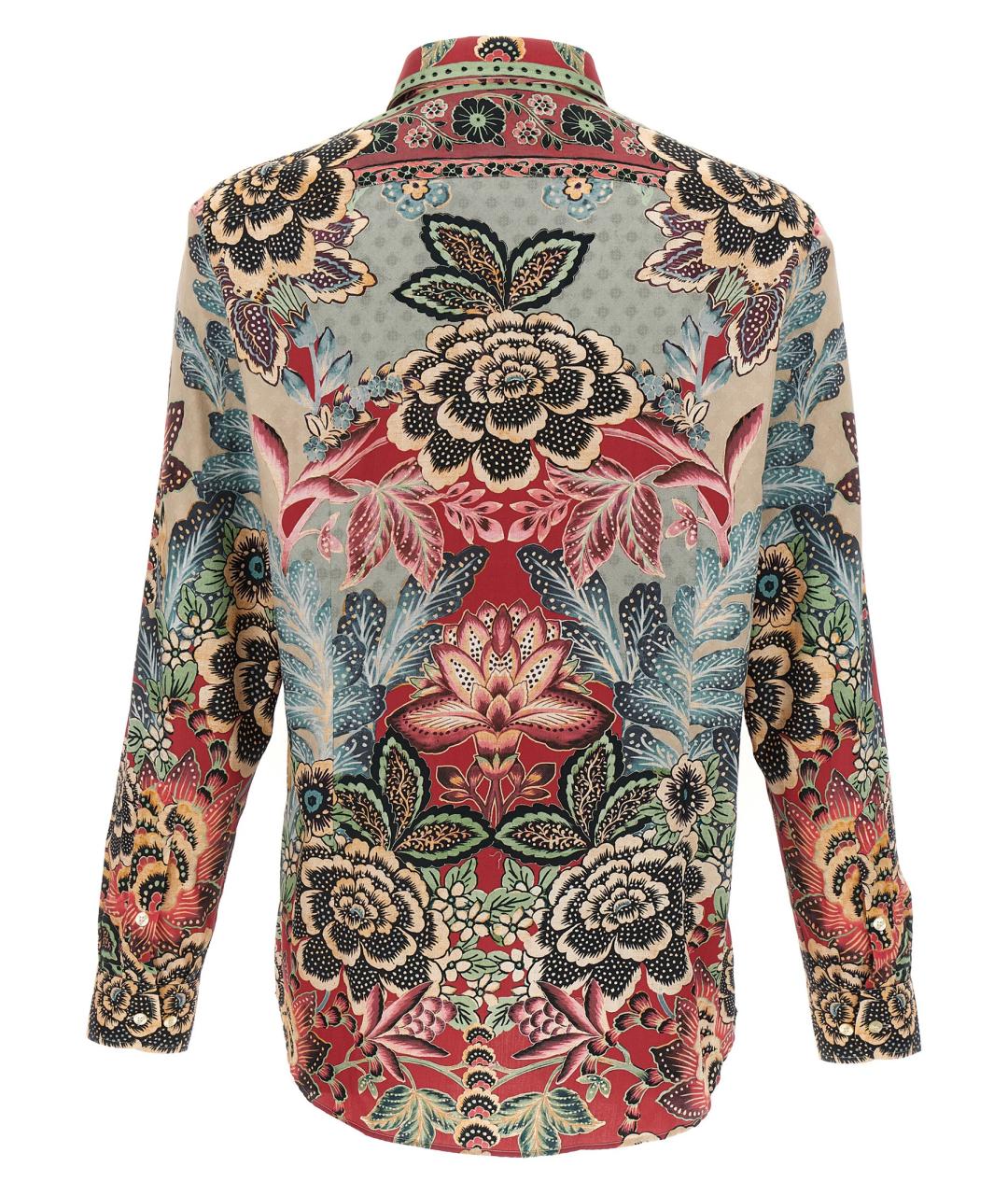 ETRO Мульти хлопковая кэжуал рубашка, фото 2