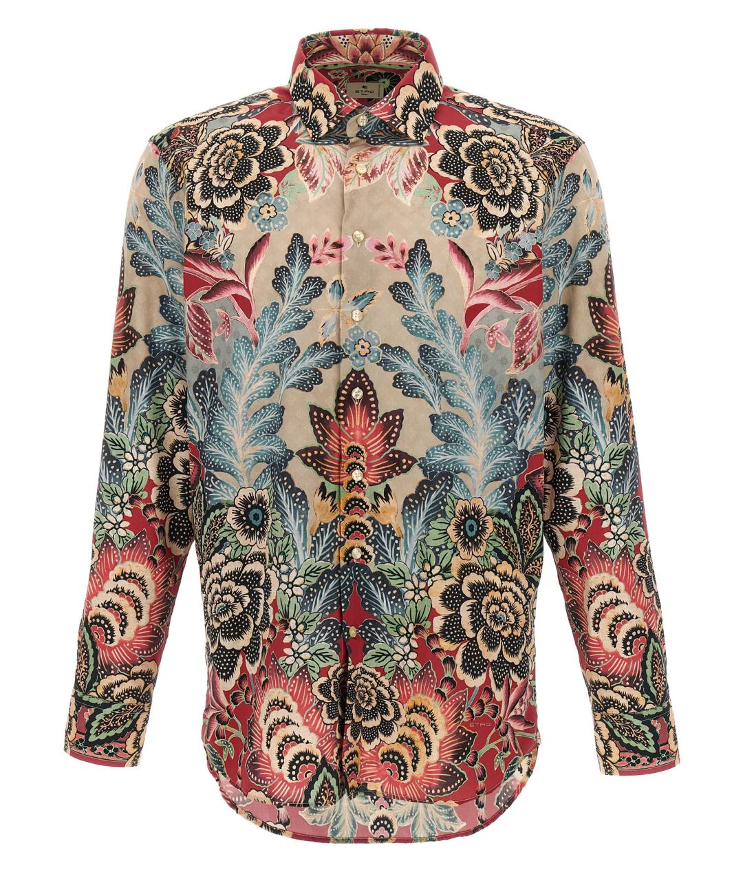 ETRO Мульти хлопковая кэжуал рубашка, фото 1