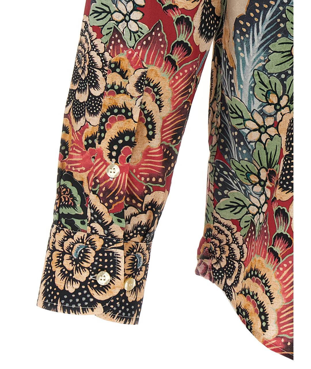 ETRO Мульти хлопковая кэжуал рубашка, фото 4