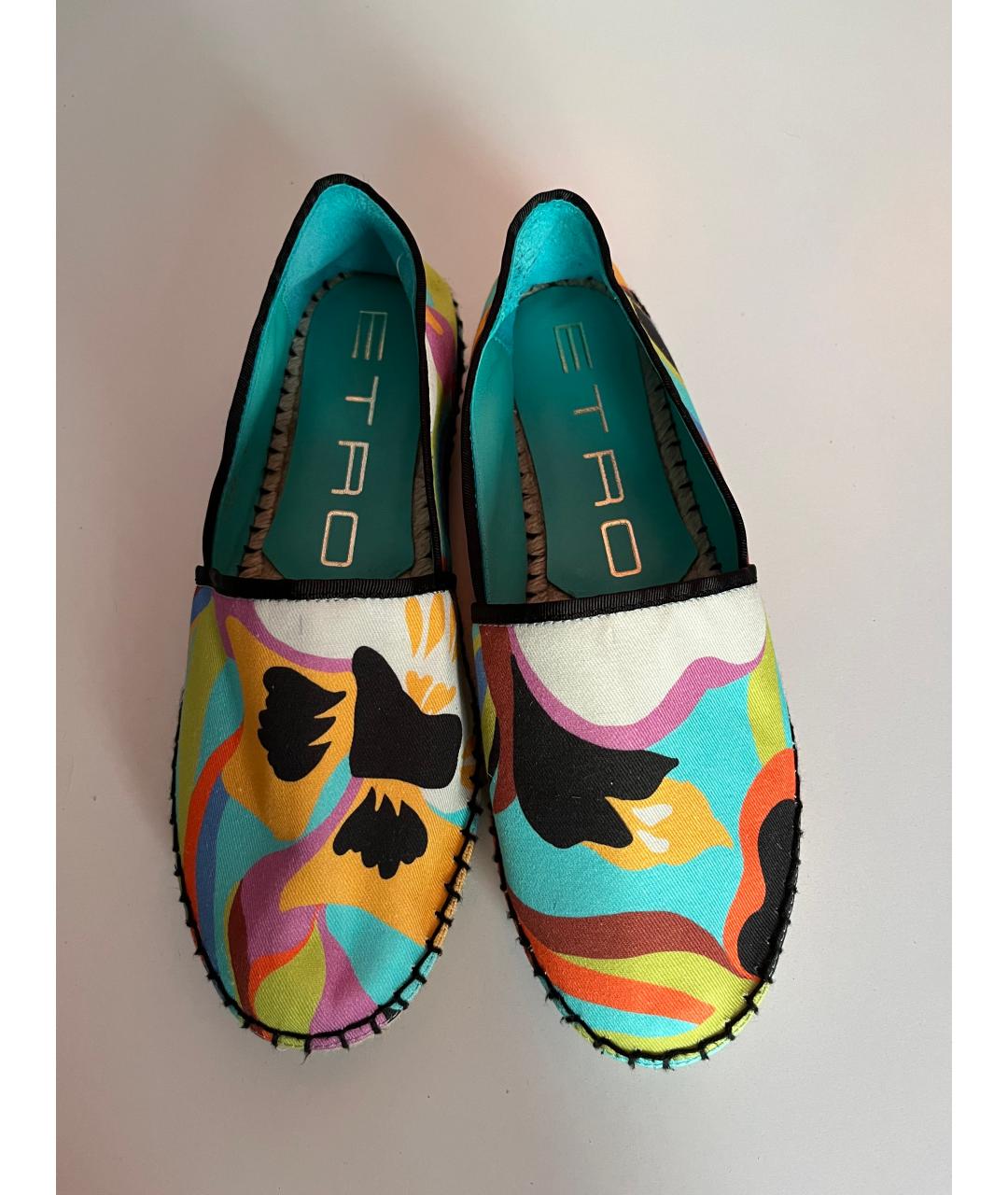 ETRO Мульти текстильные эспадрильи, фото 3