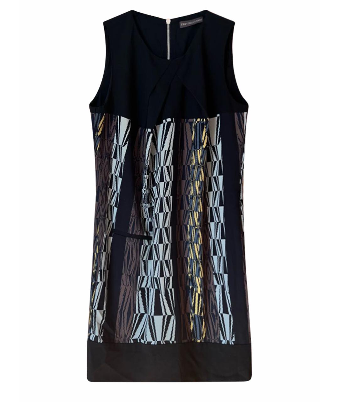 TRUSSARDI Черное повседневное платье, фото 1
