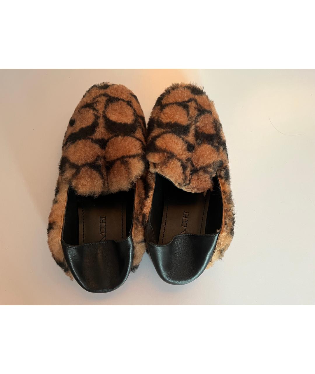COACH Мульти кожаные лоферы, фото 5