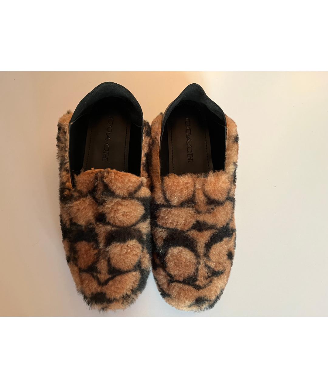COACH Мульти кожаные лоферы, фото 3