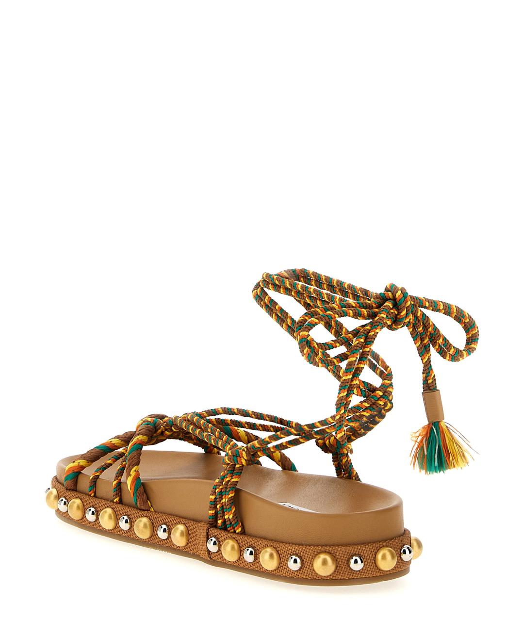 AQUAZZURA Коричневые сандалии, фото 3