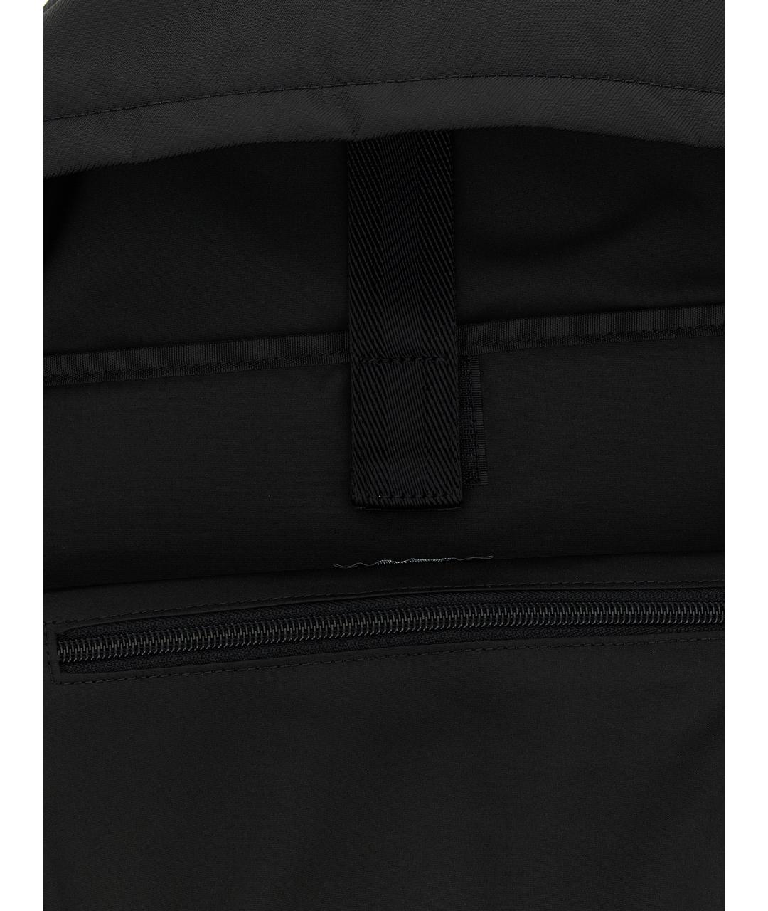 HUGO BOSS Черный синтетический рюкзак, фото 4