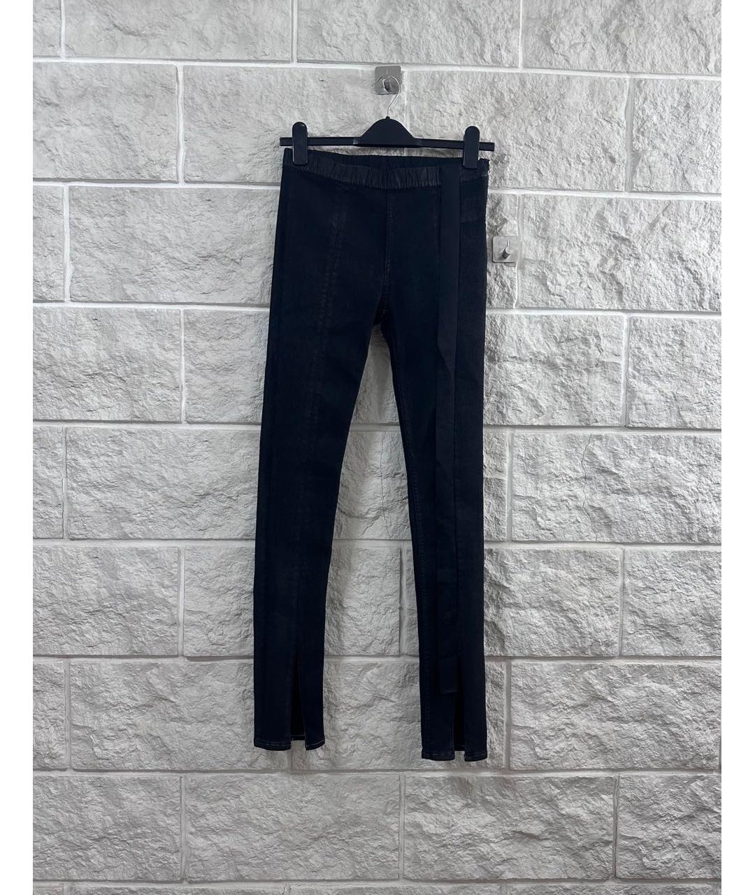RICK OWENS DRKSHDW Черные хлопковые джинсы скинни, фото 2