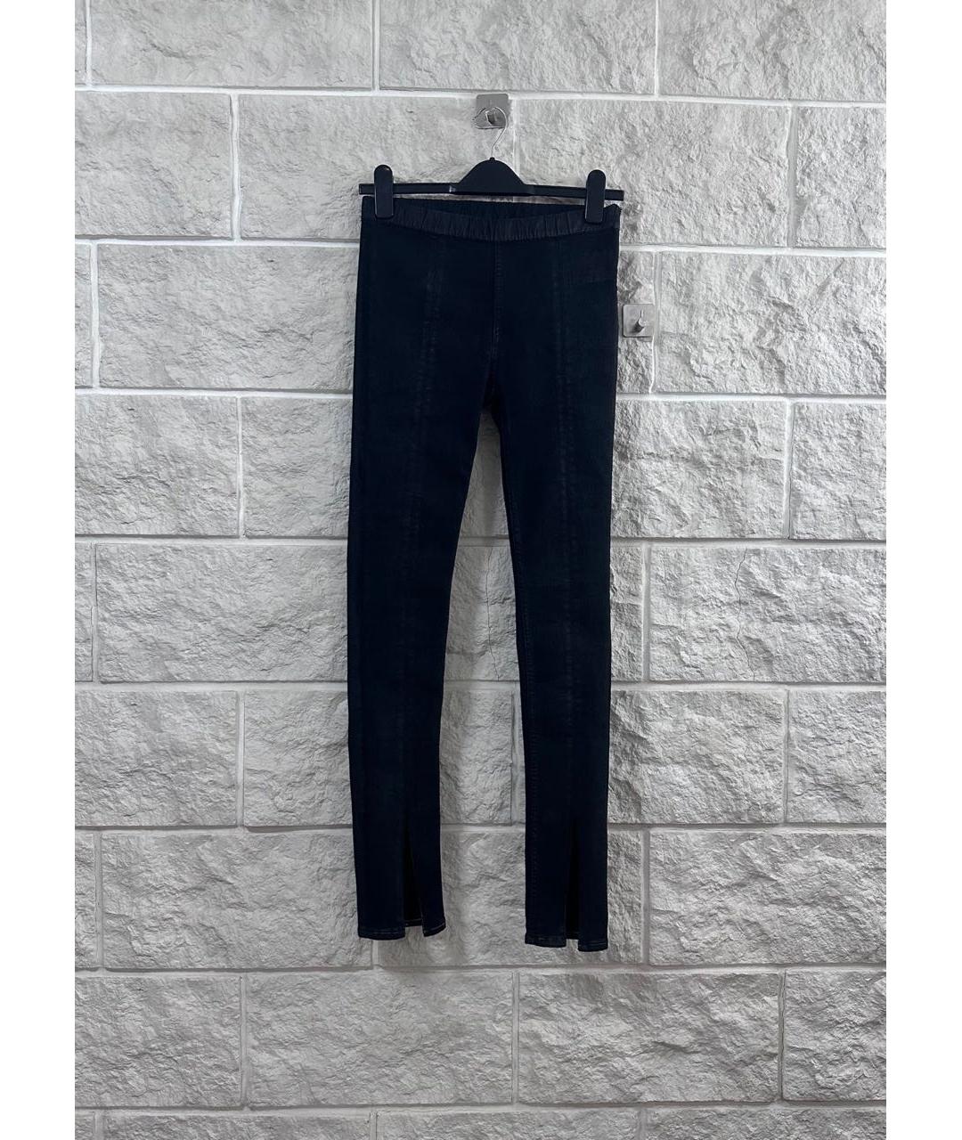 RICK OWENS DRKSHDW Черные хлопковые джинсы скинни, фото 8