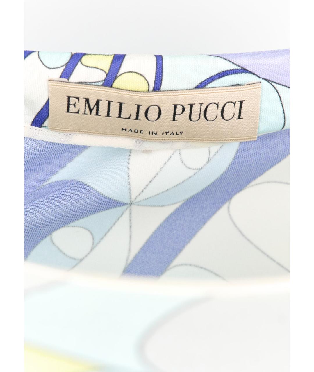 EMILIO PUCCI Мульти вискозное коктейльное платье, фото 3