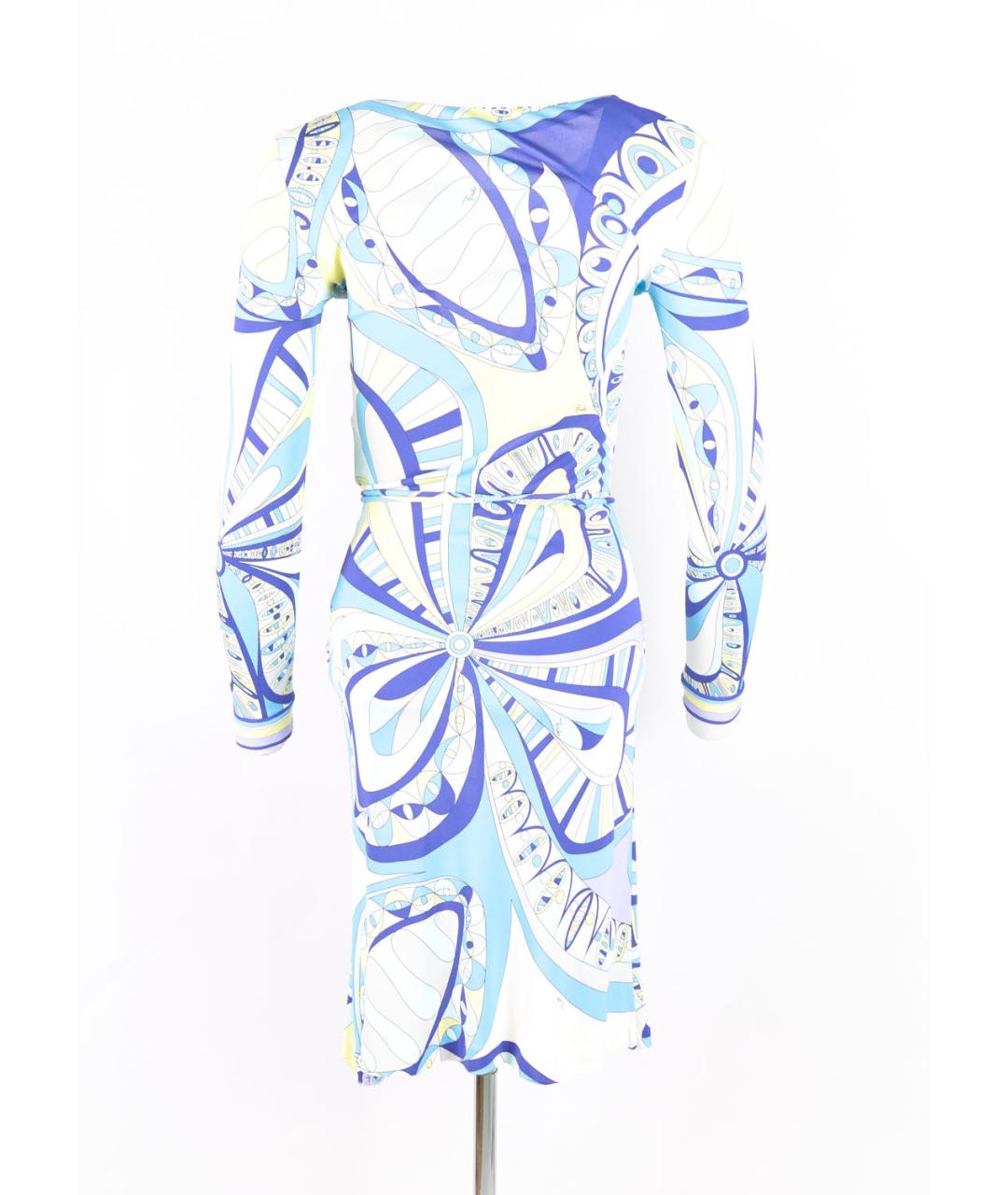 EMILIO PUCCI Мульти вискозное коктейльное платье, фото 2