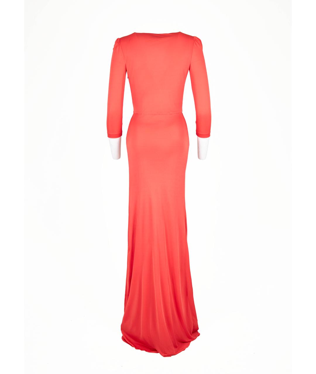 EMILIO PUCCI Розовое вискозное вечернее платье, фото 2