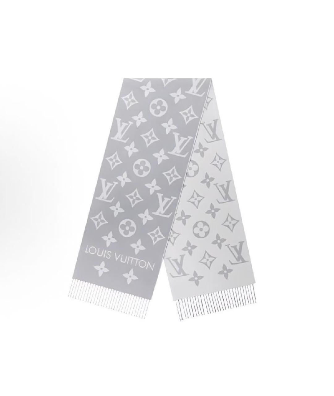 LOUIS VUITTON Кашемировый шарф, фото 6