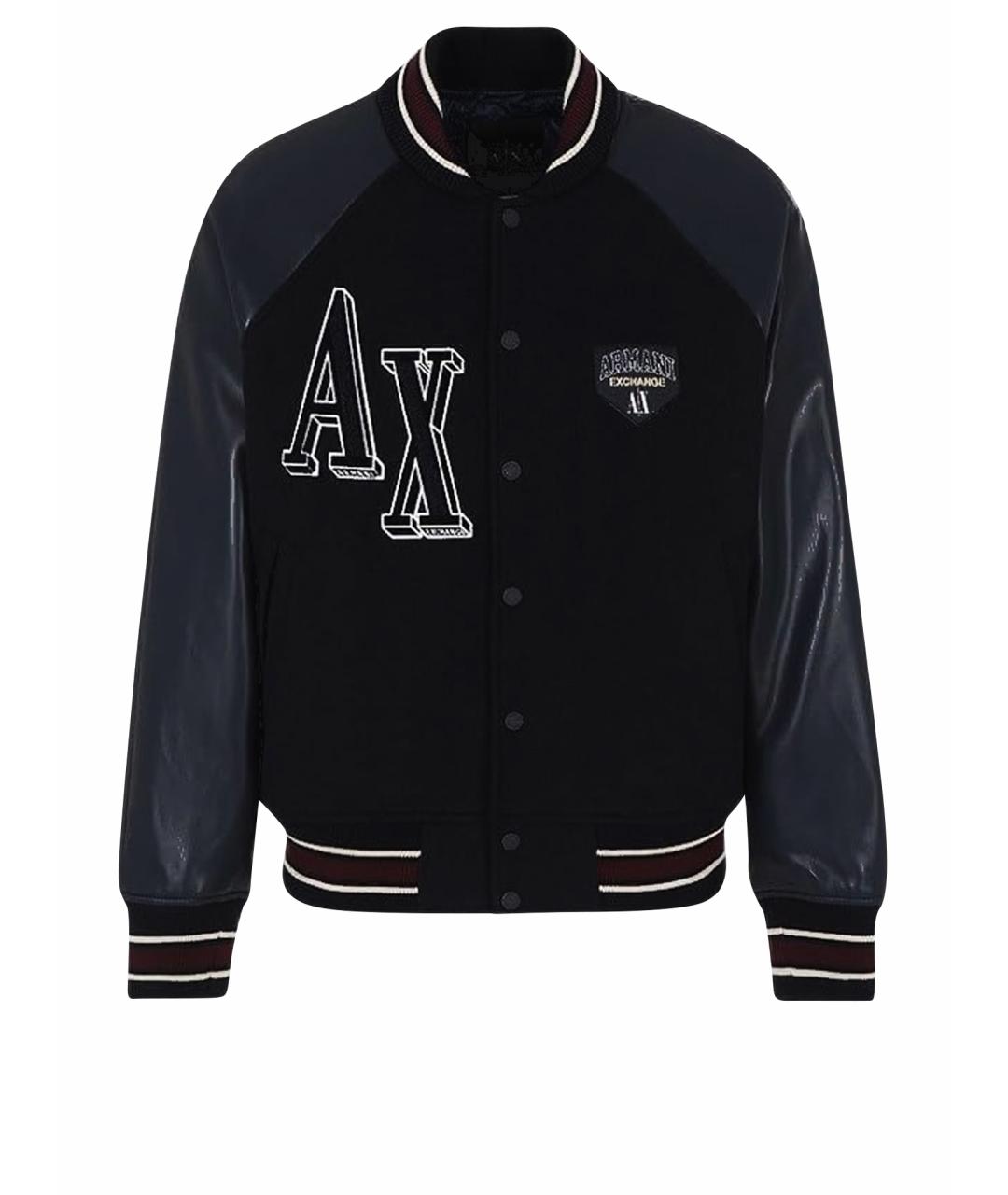 ARMANI EXCHANGE Темно-синяя полиэстеровая куртка, фото 1