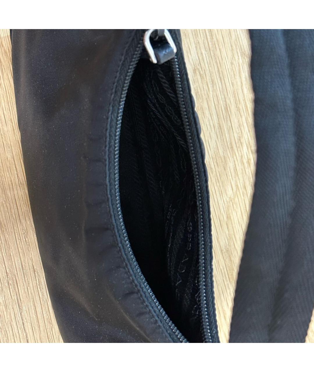 PRADA Черная сумка с короткими ручками, фото 4