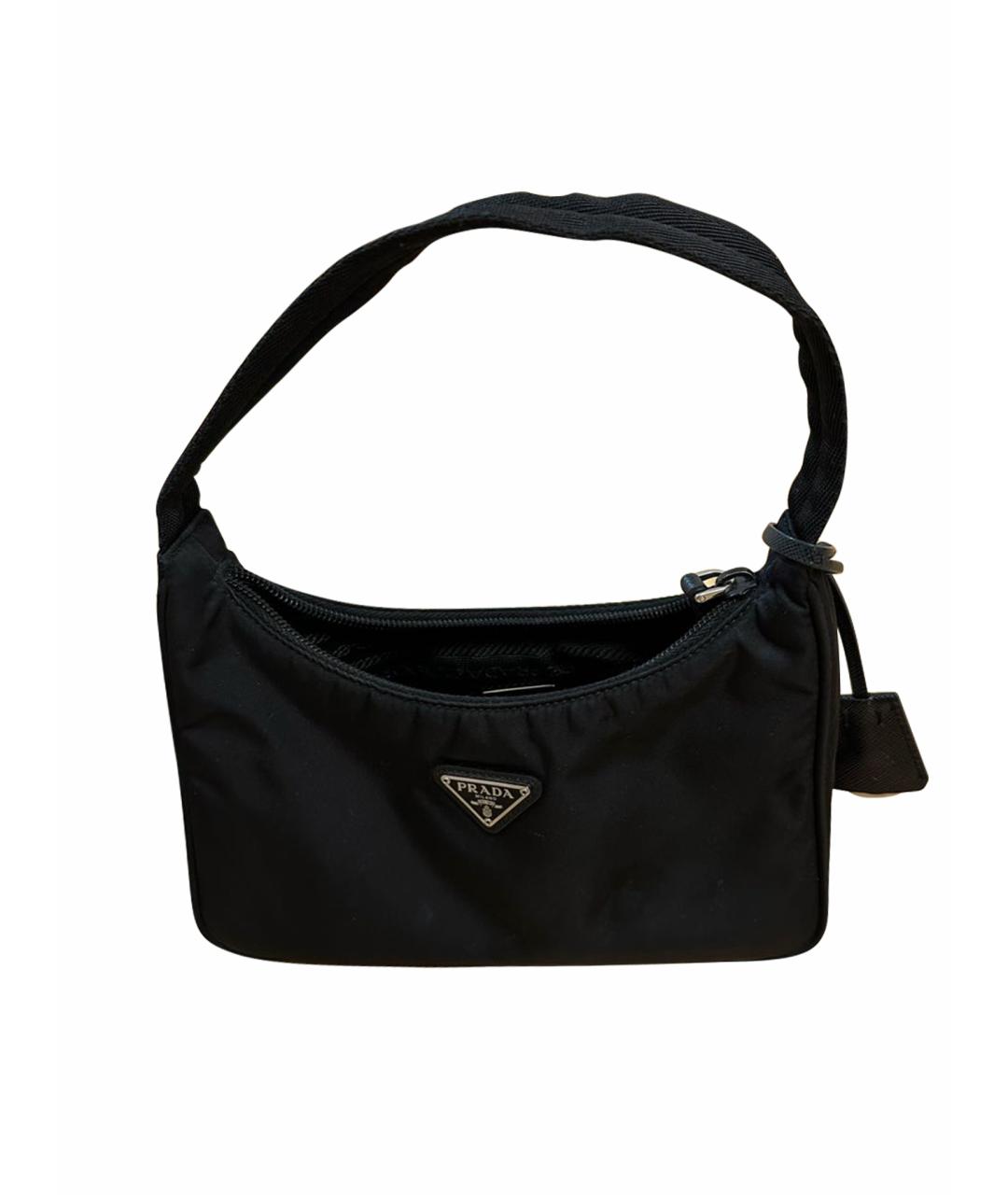 PRADA Черная сумка с короткими ручками, фото 1