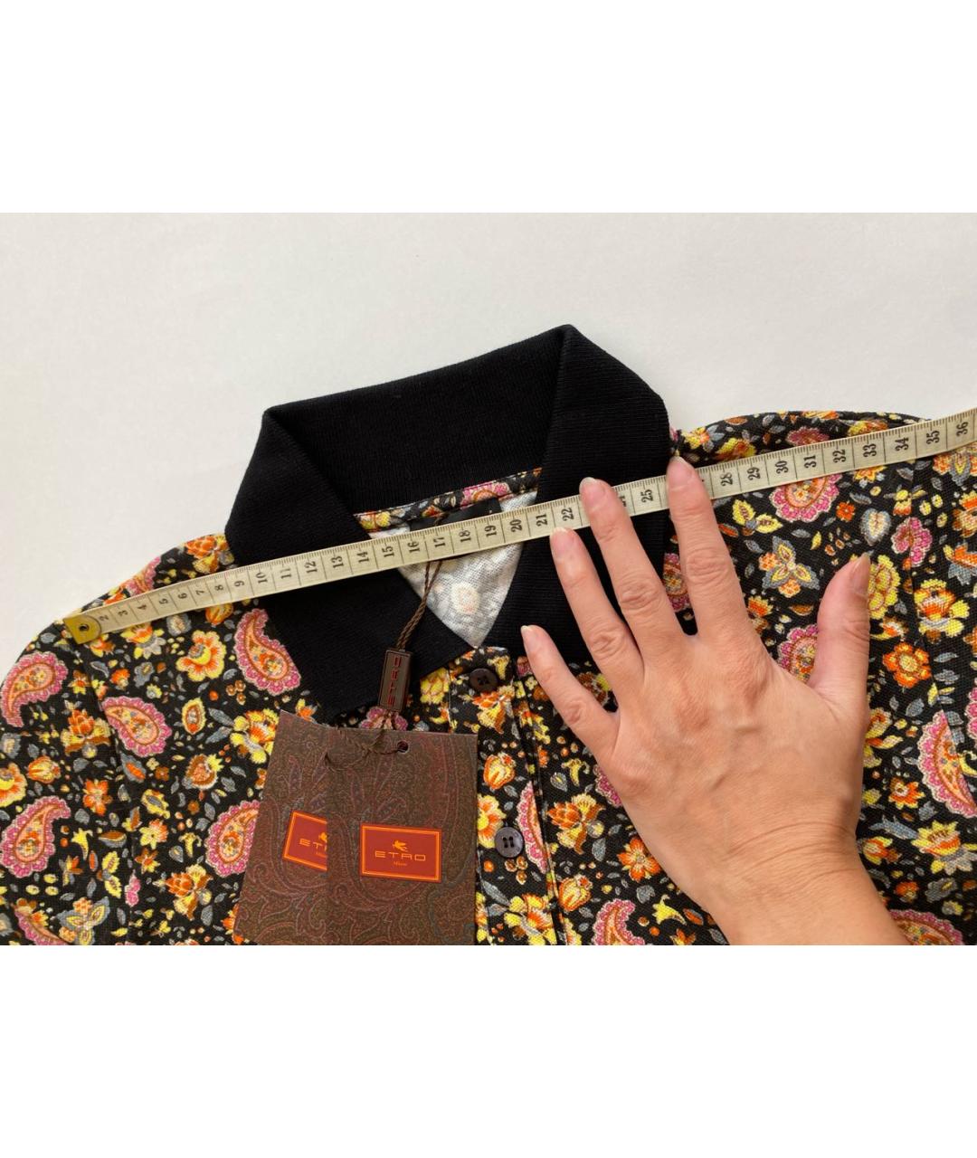 ETRO Мульти хлопковая футболка, фото 8