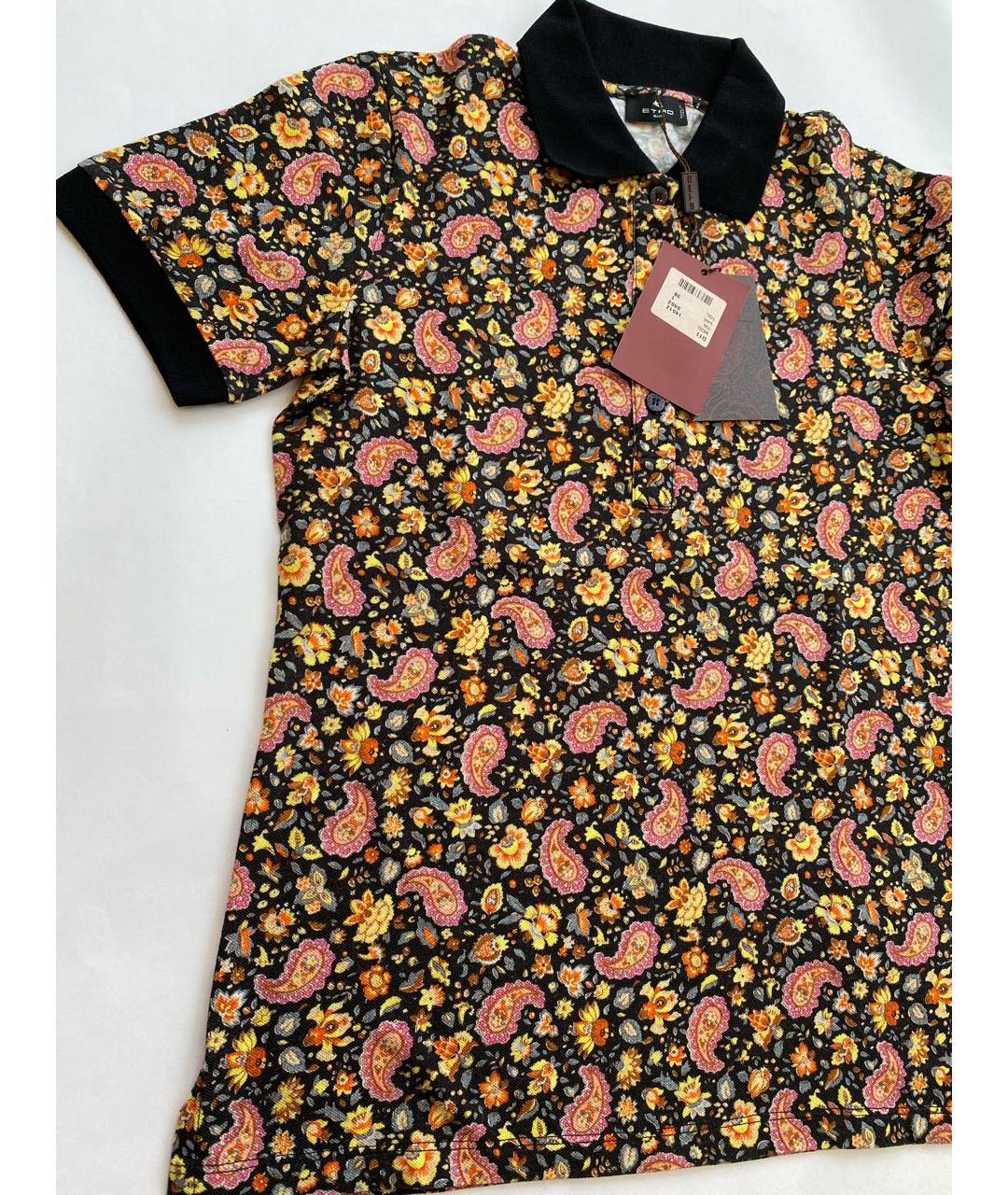 ETRO Мульти хлопковая футболка, фото 4