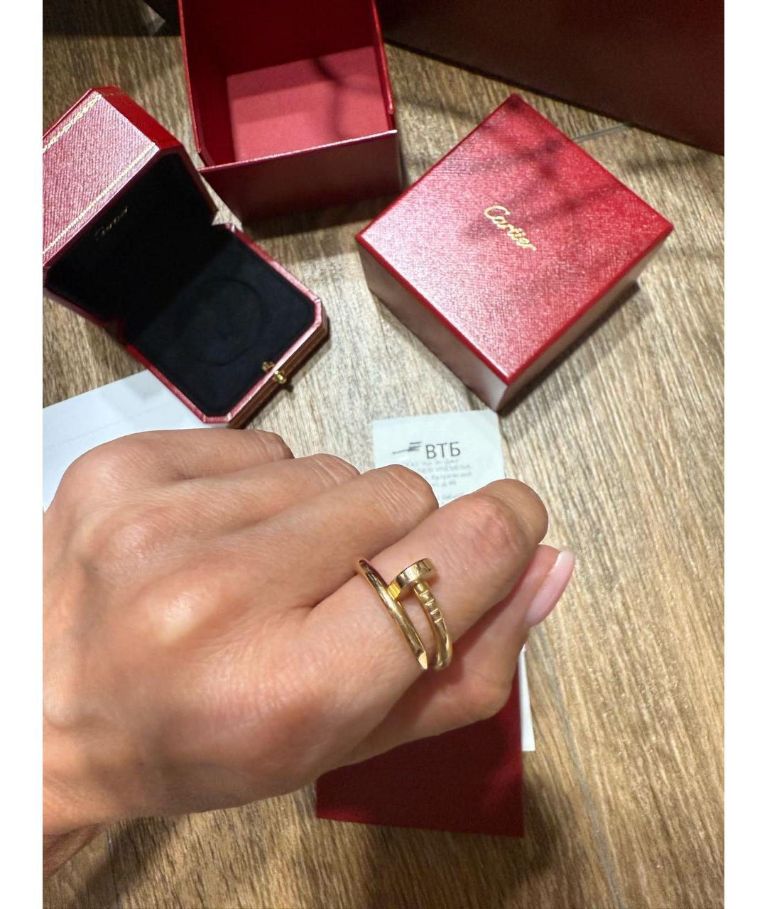 CARTIER Розовое кольцо из розового золота, фото 3