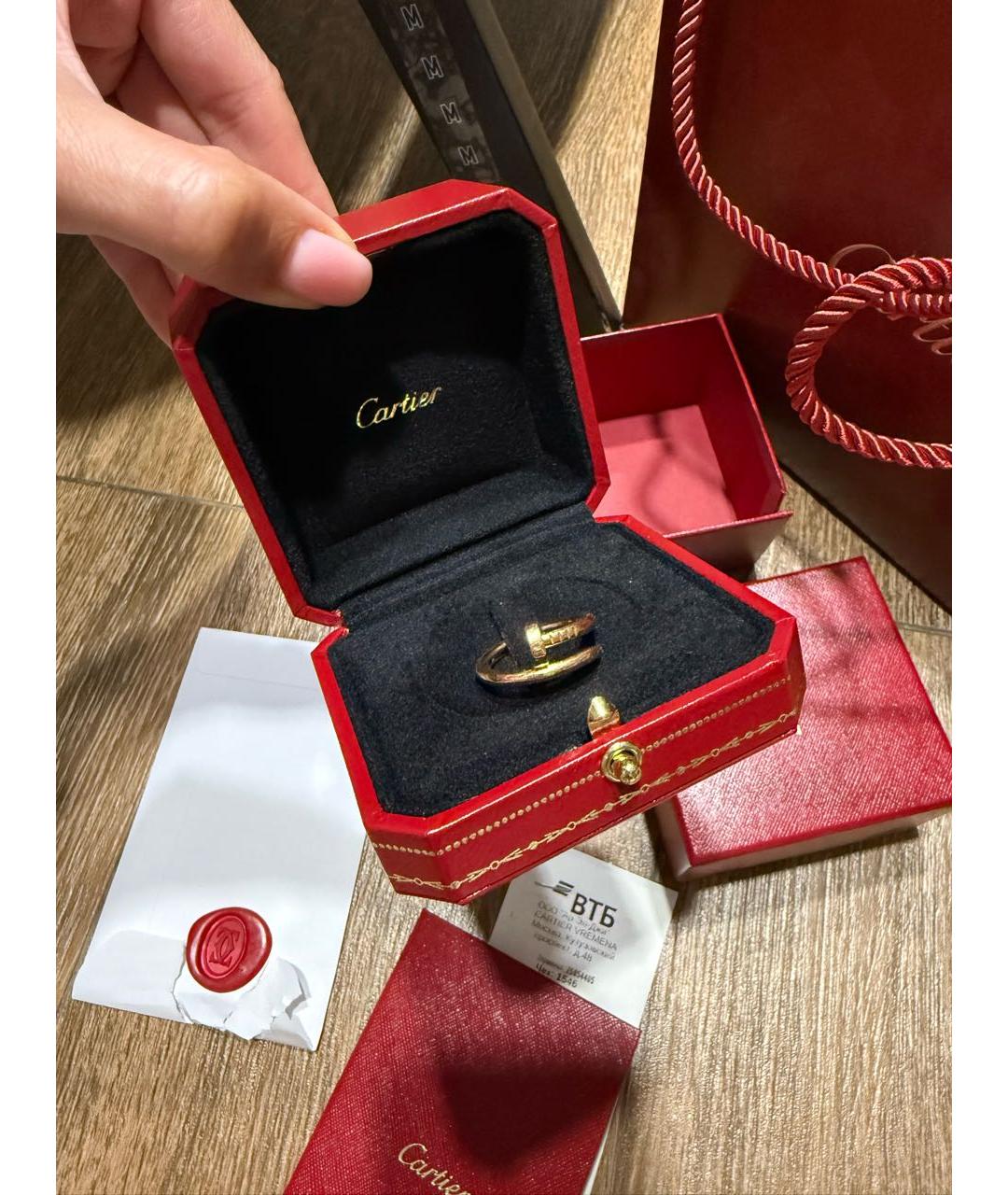 CARTIER Розовое кольцо из розового золота, фото 4