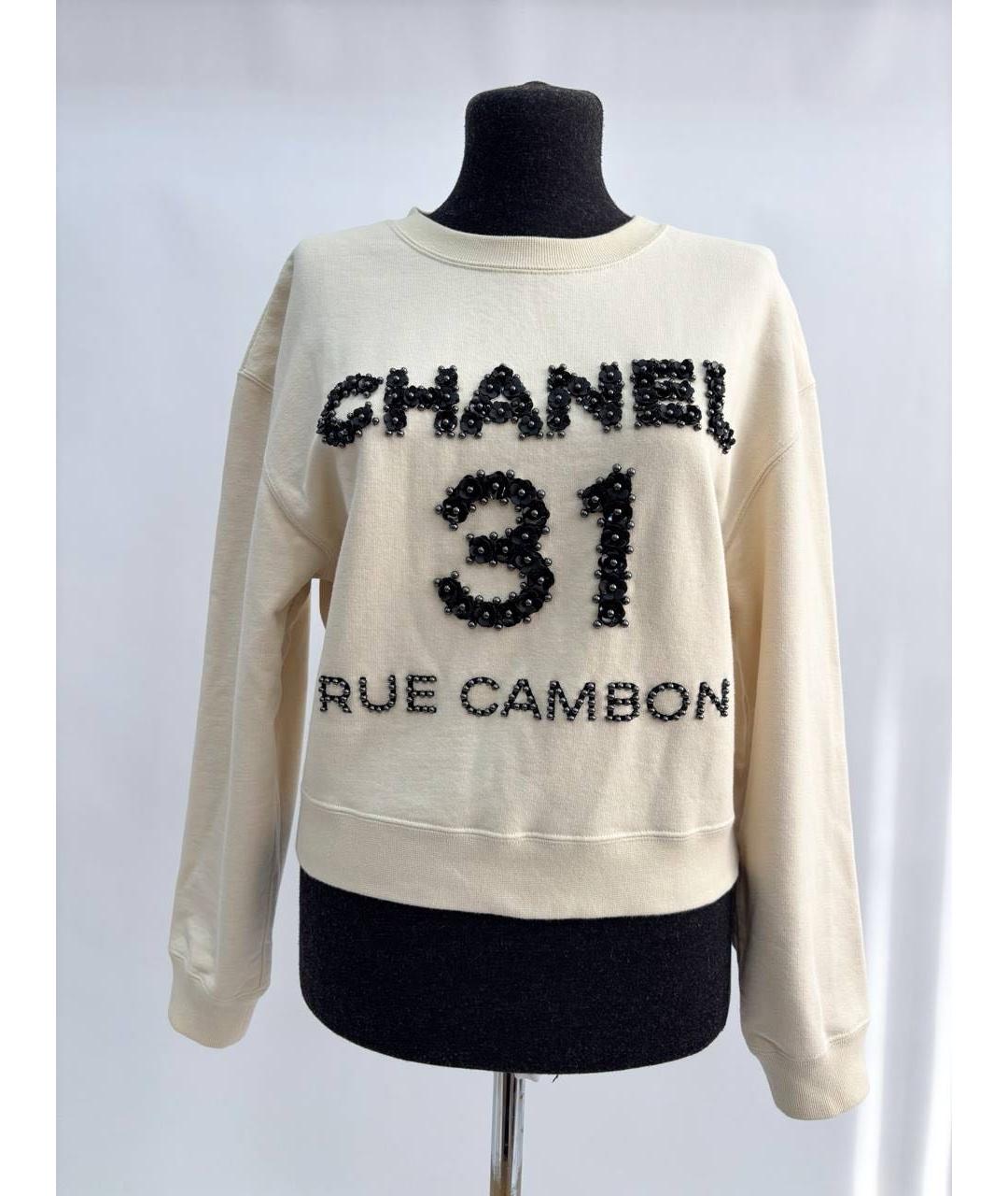 CHANEL Белый джемпер / свитер, фото 8