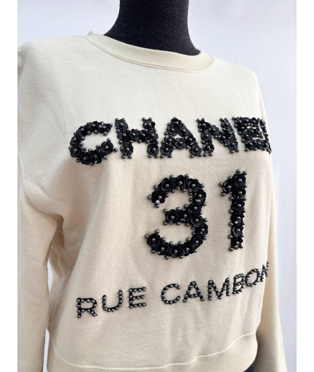 CHANEL Белый джемпер / свитер, фото 5
