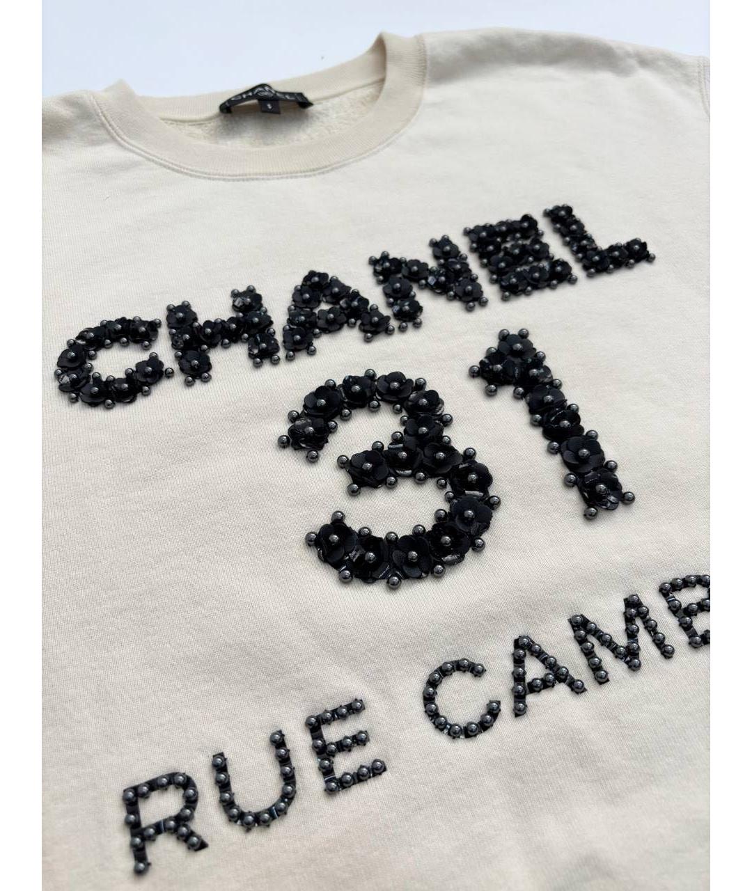 CHANEL Белый джемпер / свитер, фото 6