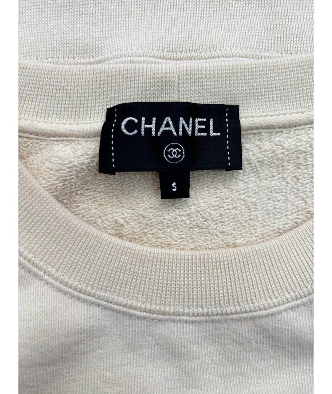 CHANEL Белый джемпер / свитер, фото 3