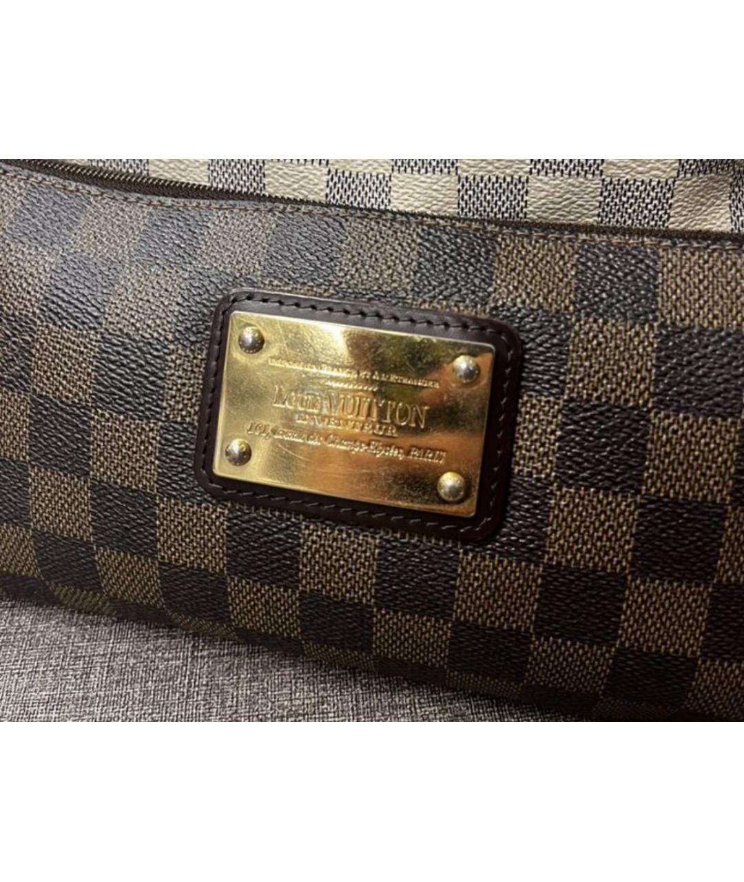 LOUIS VUITTON Коричневая сумка через плечо, фото 2