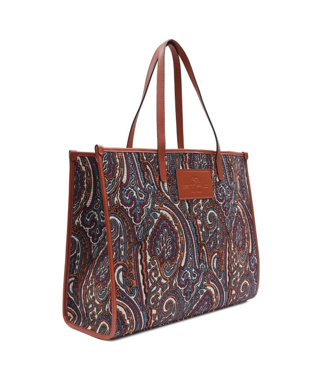 ETRO Мульти жаккардовая сумка тоут, фото 1