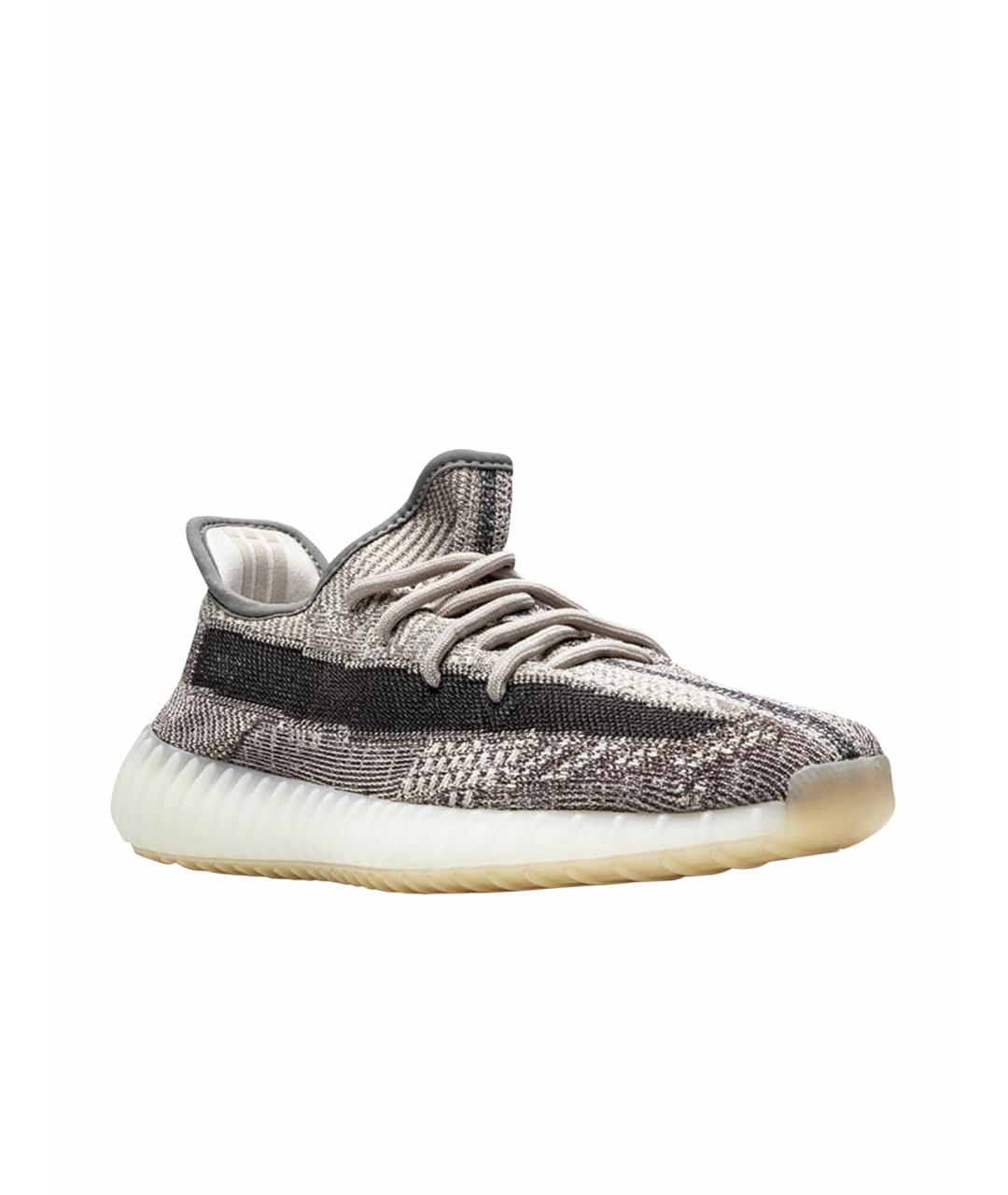 ADIDAS YEEZY Серые низкие кроссовки / кеды, фото 1