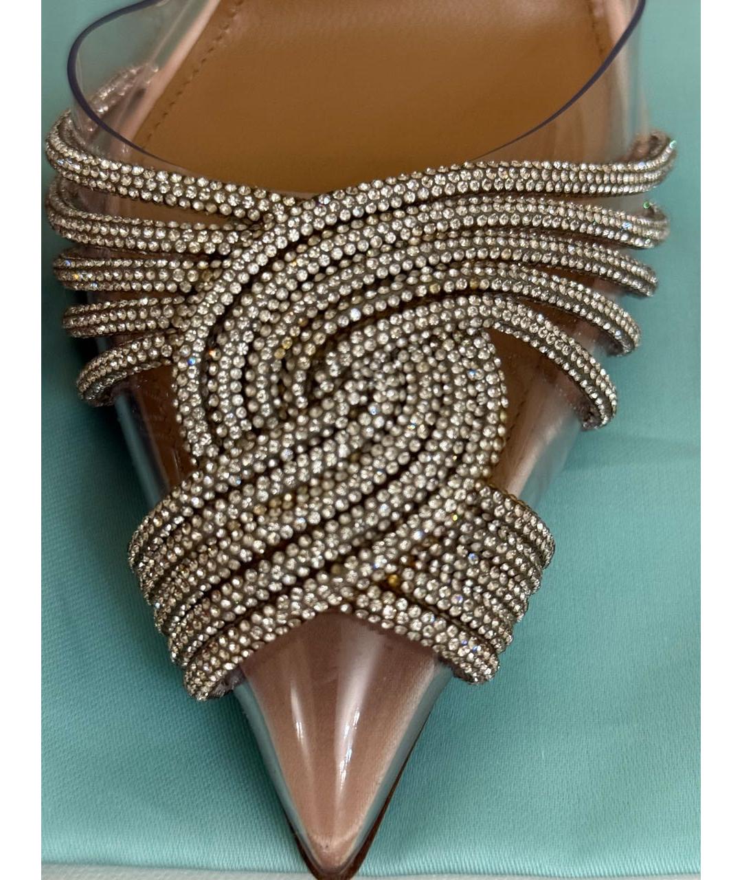 AQUAZZURA Розовые туфли, фото 7