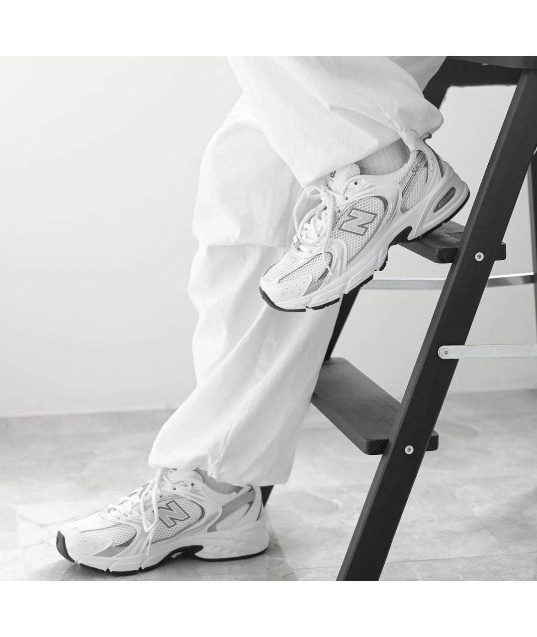 NEW BALANCE Белые кроссовки, фото 6