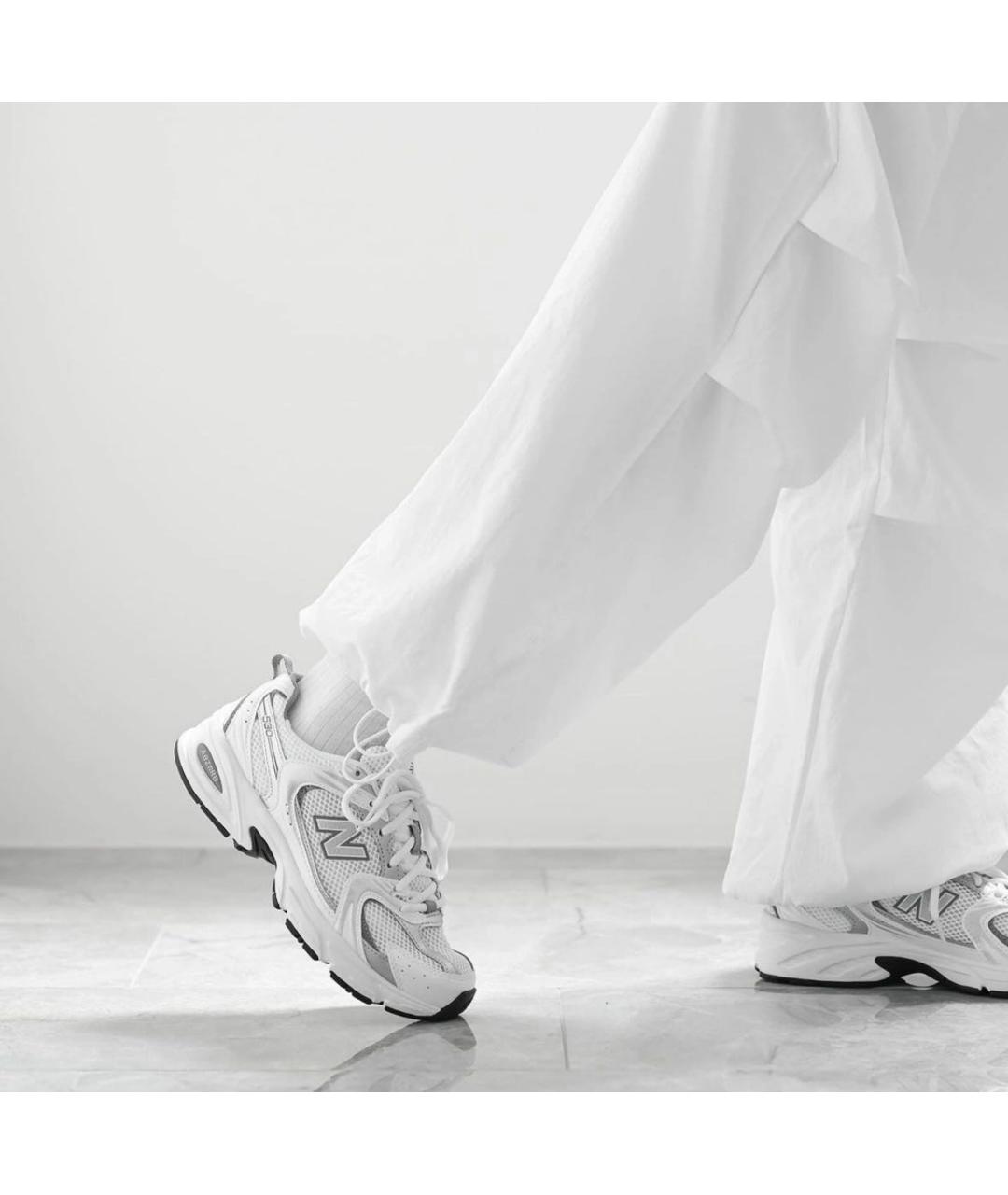 NEW BALANCE Белые кроссовки, фото 5