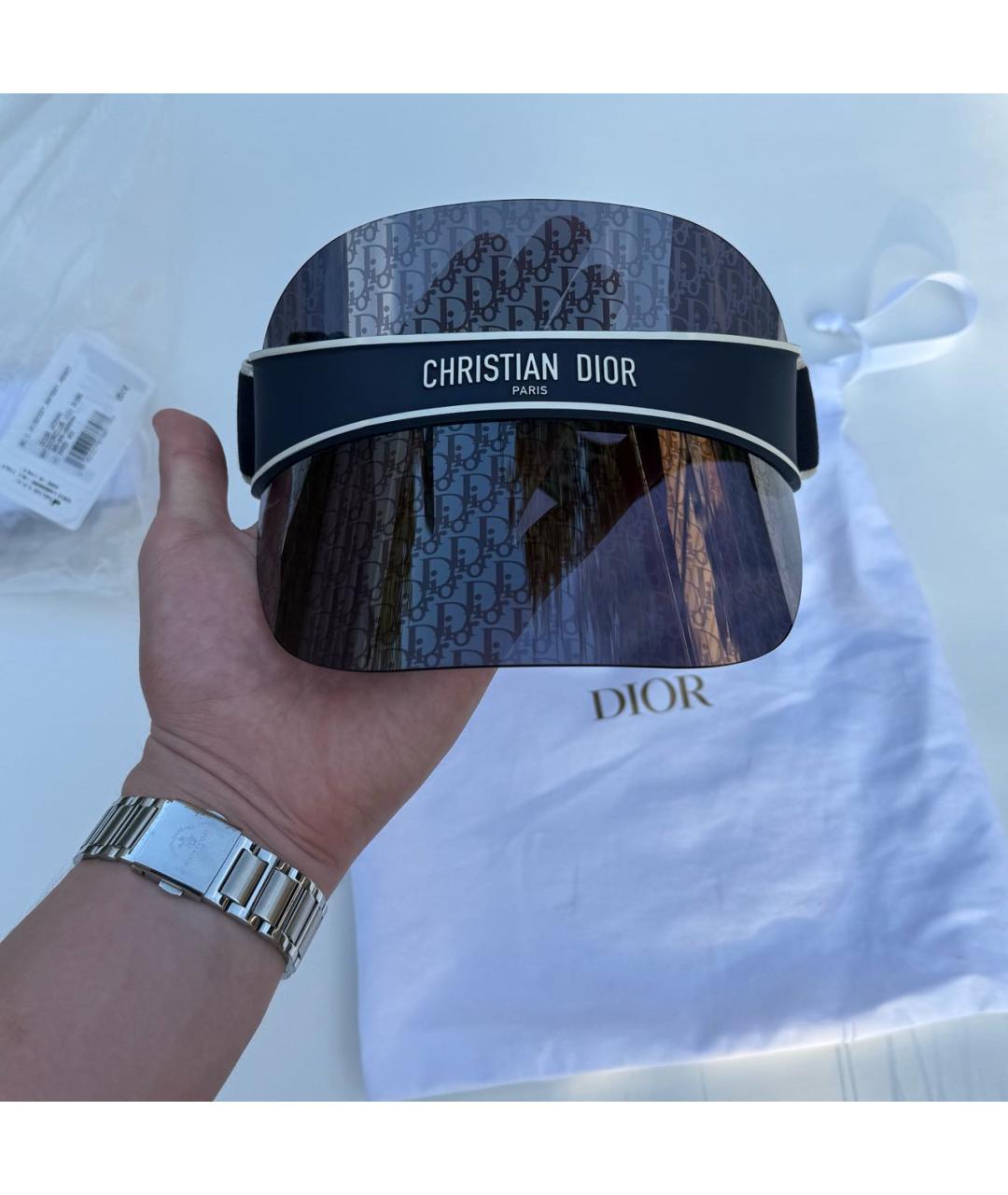 DIOR HOMME Темно-синяя кепка, фото 4