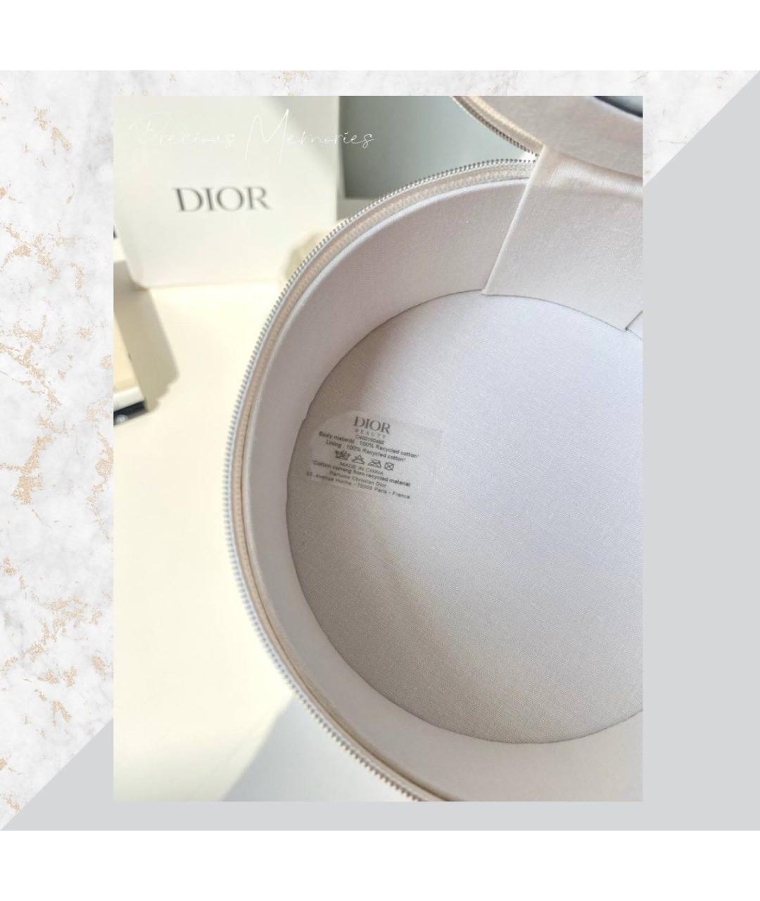 CHRISTIAN DIOR Бежевая косметичка, фото 7