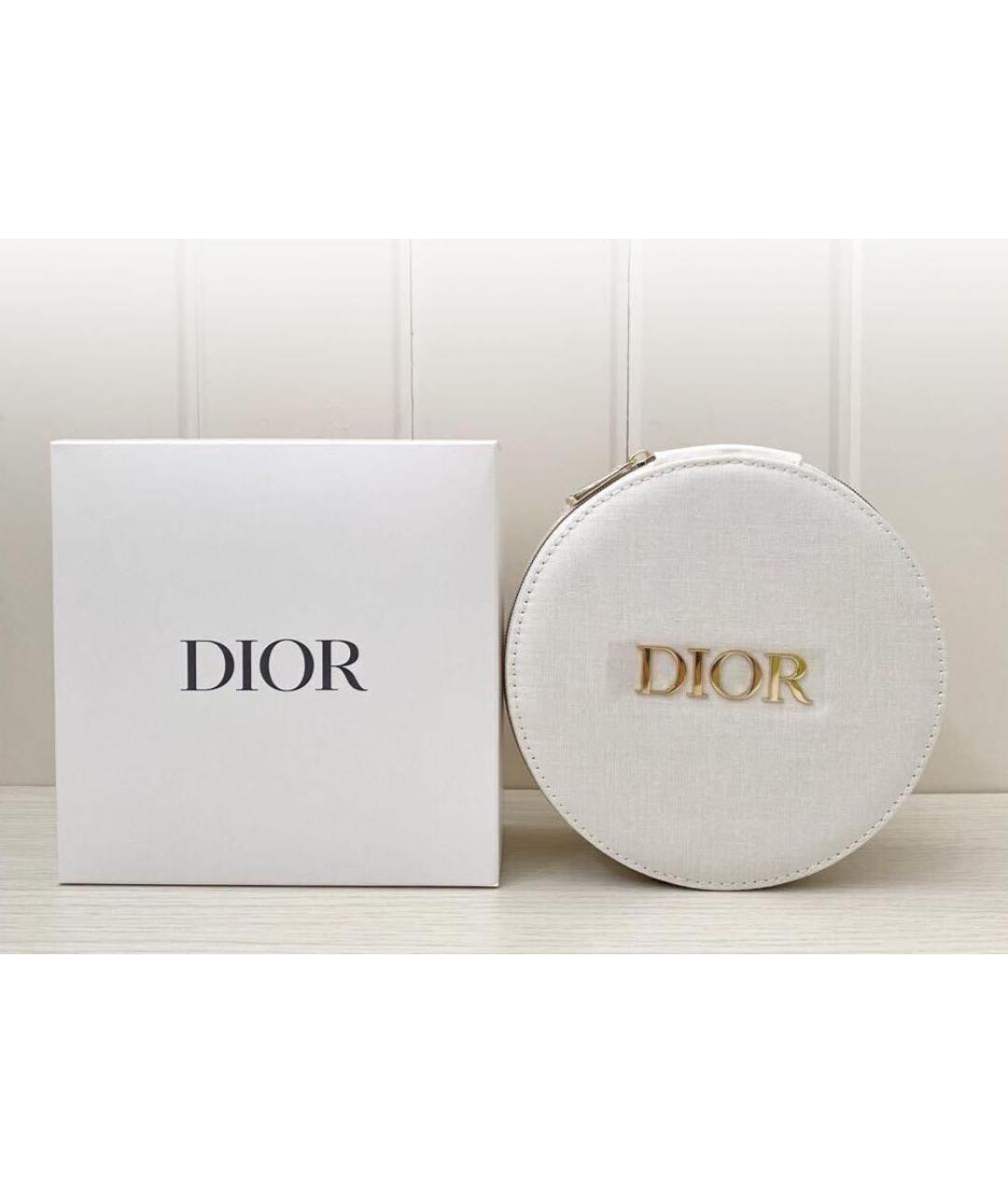 CHRISTIAN DIOR Бежевая косметичка, фото 2