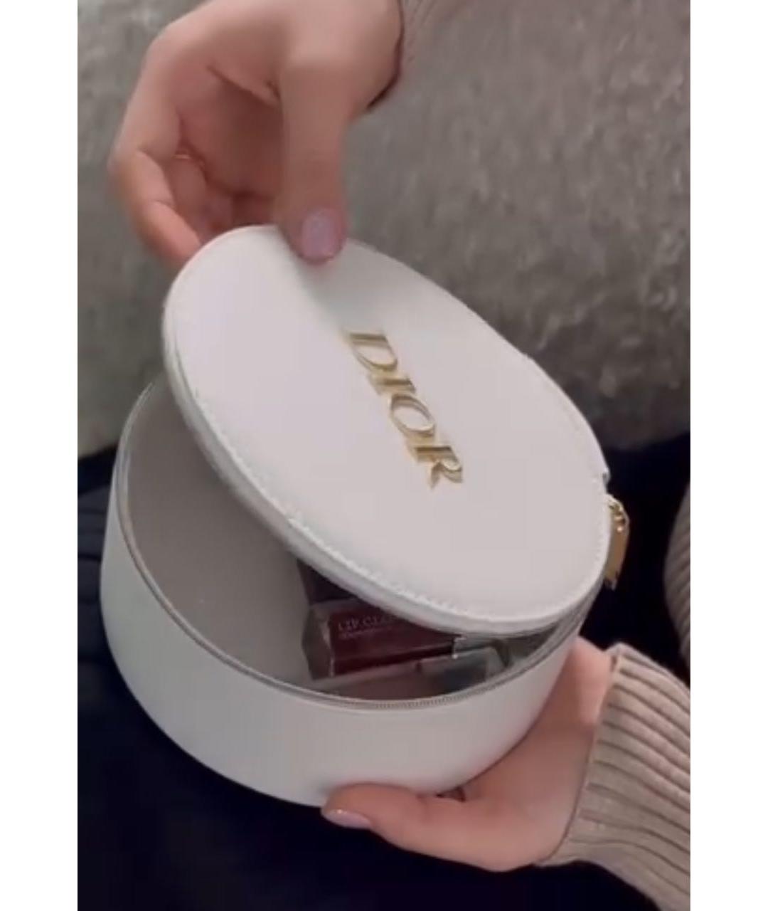 CHRISTIAN DIOR Бежевая косметичка, фото 3