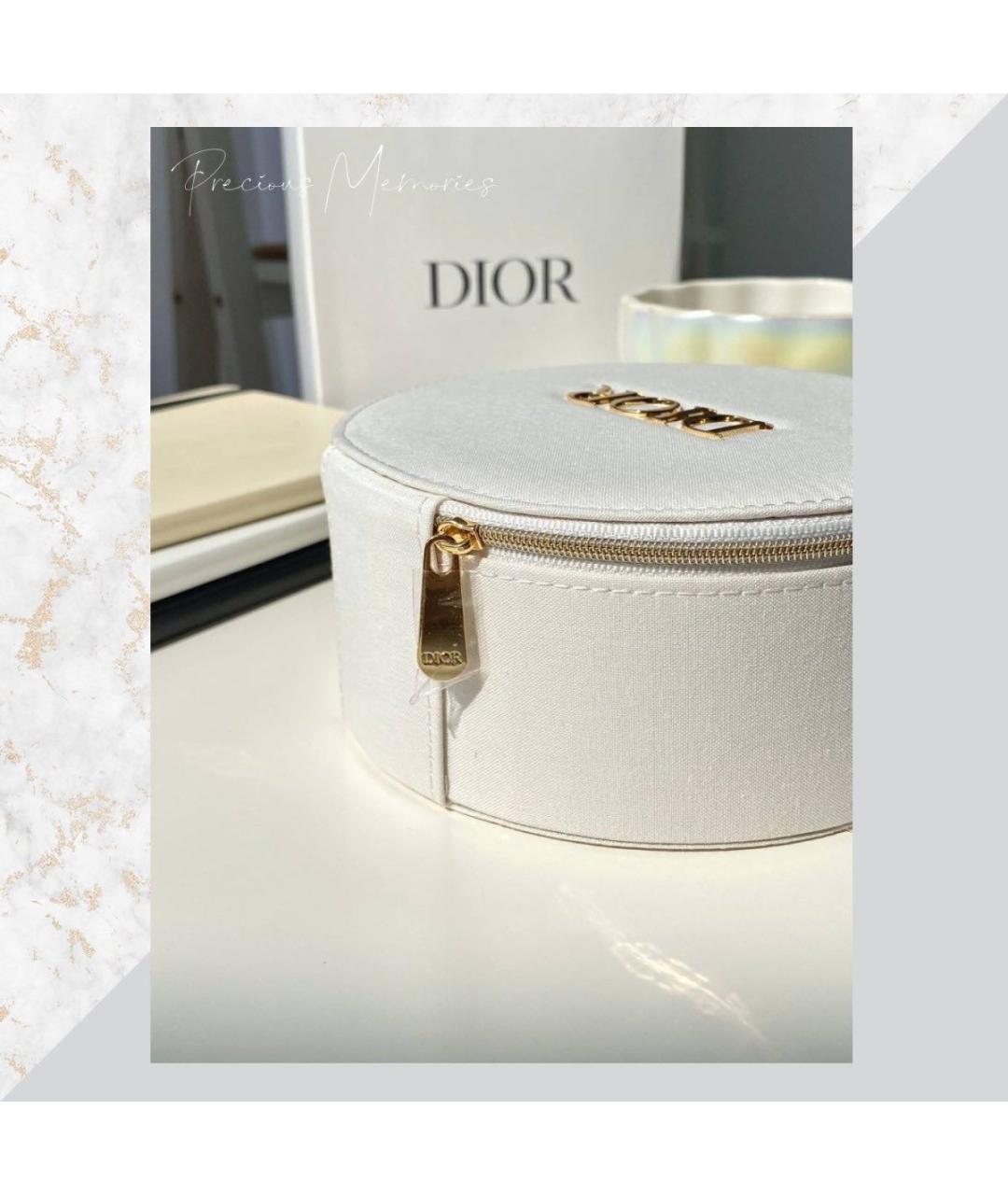CHRISTIAN DIOR Бежевая косметичка, фото 8