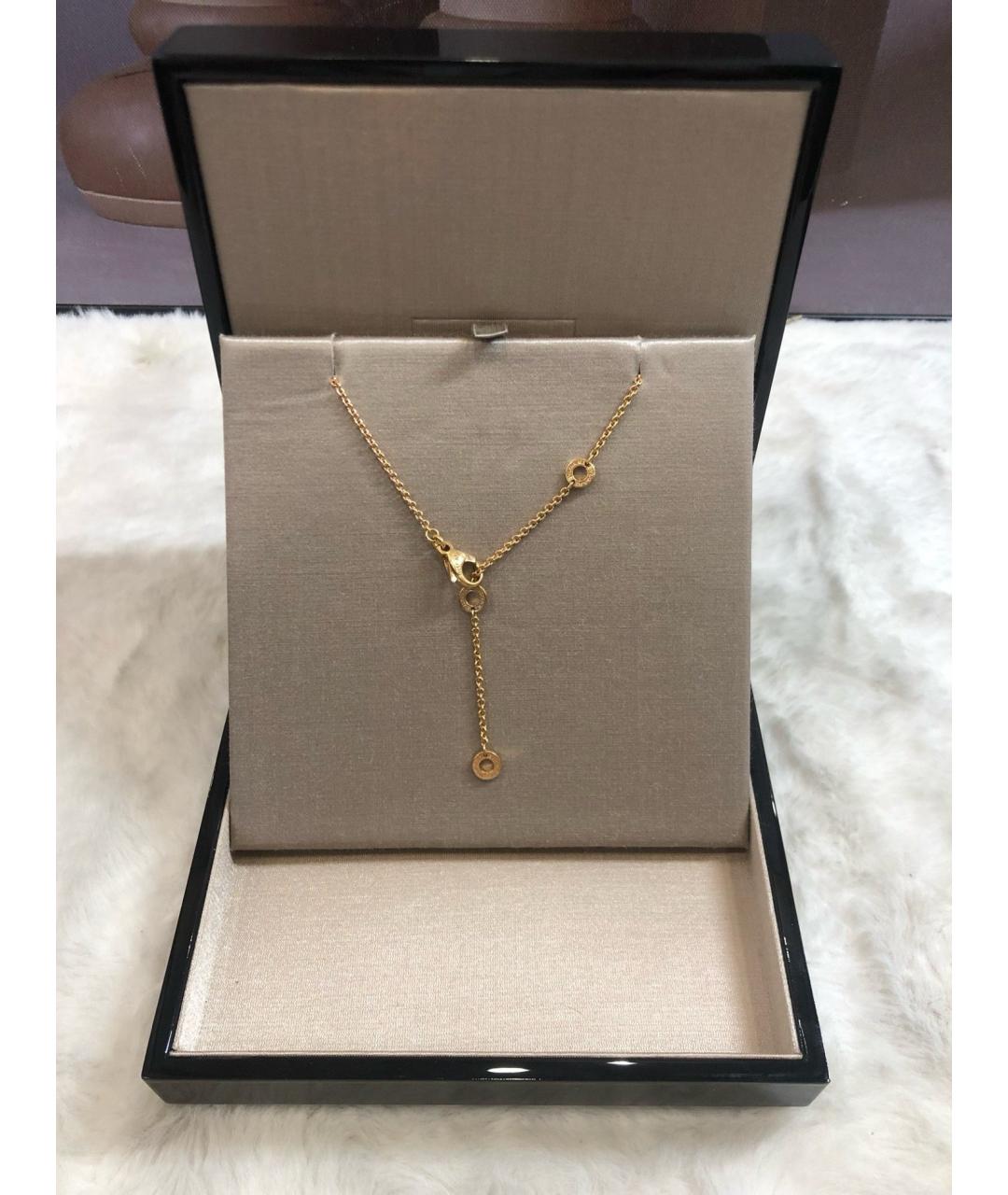 BVLGARI Золотое колье из розового золота, фото 3