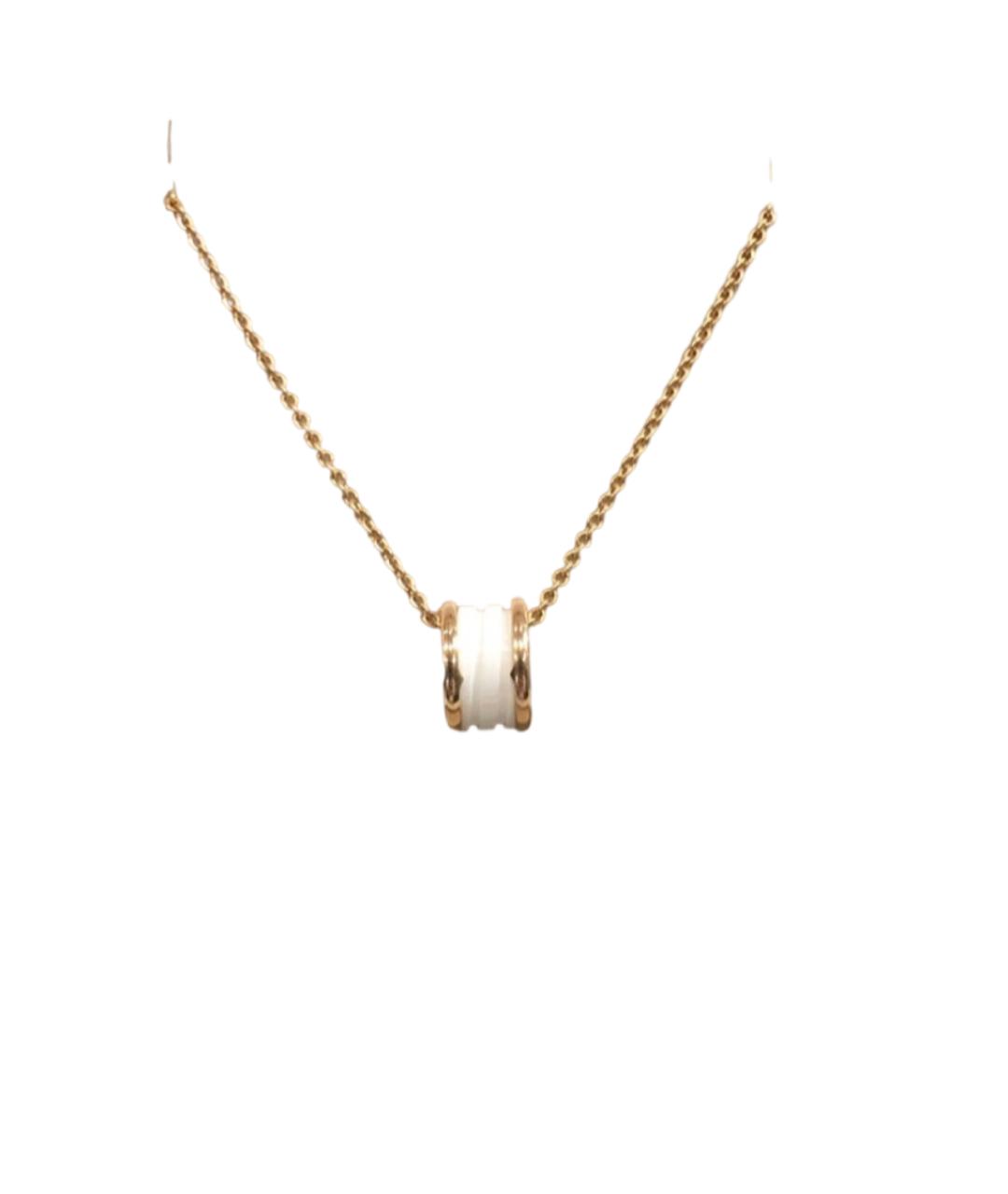 BVLGARI Золотое колье из розового золота, фото 1