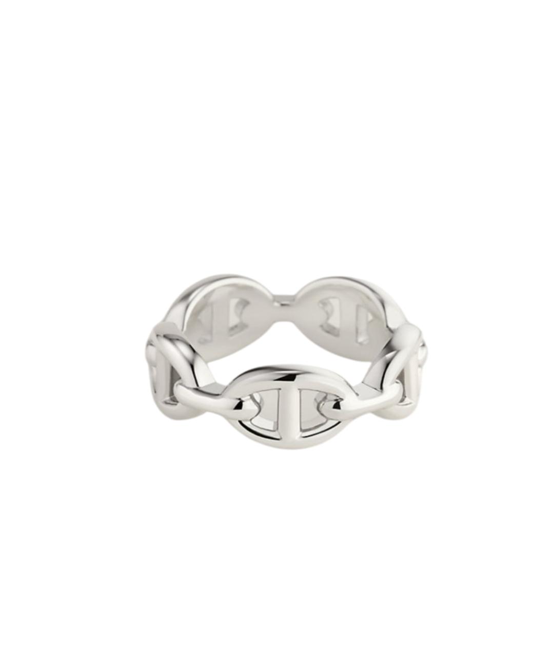 HERMES Серебряное кольцо, фото 1