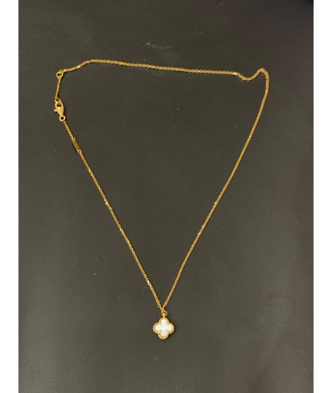 VAN CLEEF & ARPELS Золотое колье из желтого золота, фото 2