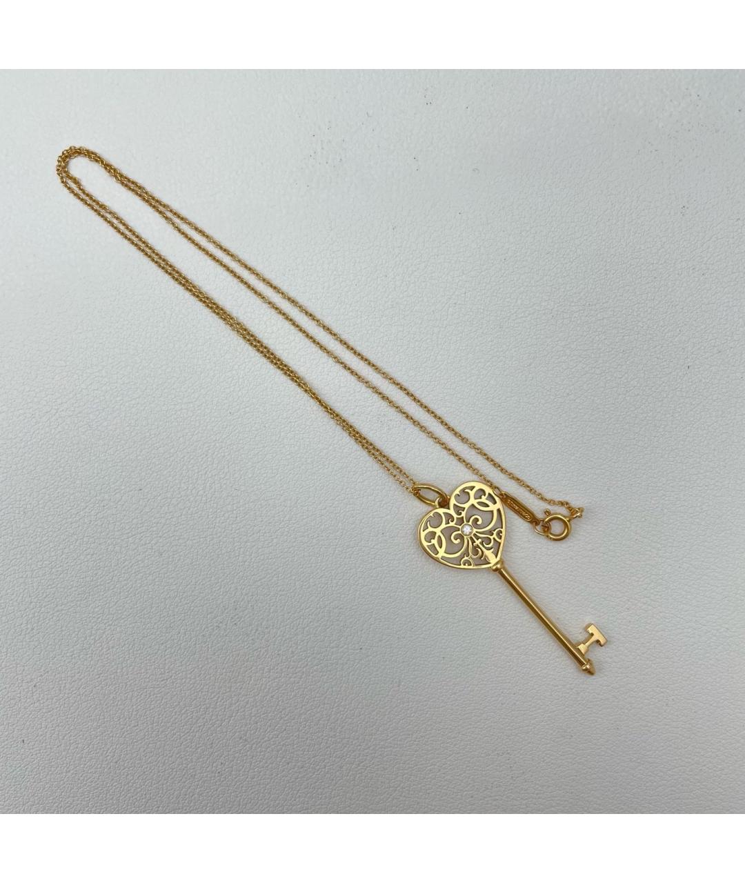 TIFFANY&CO Золотое колье, фото 2