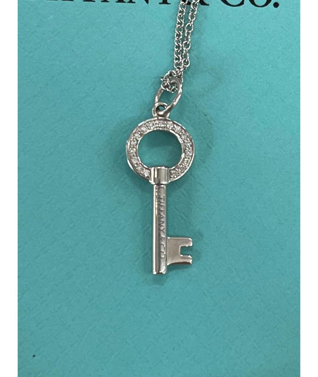 TIFFANY&CO Колье из белого золота, фото 5